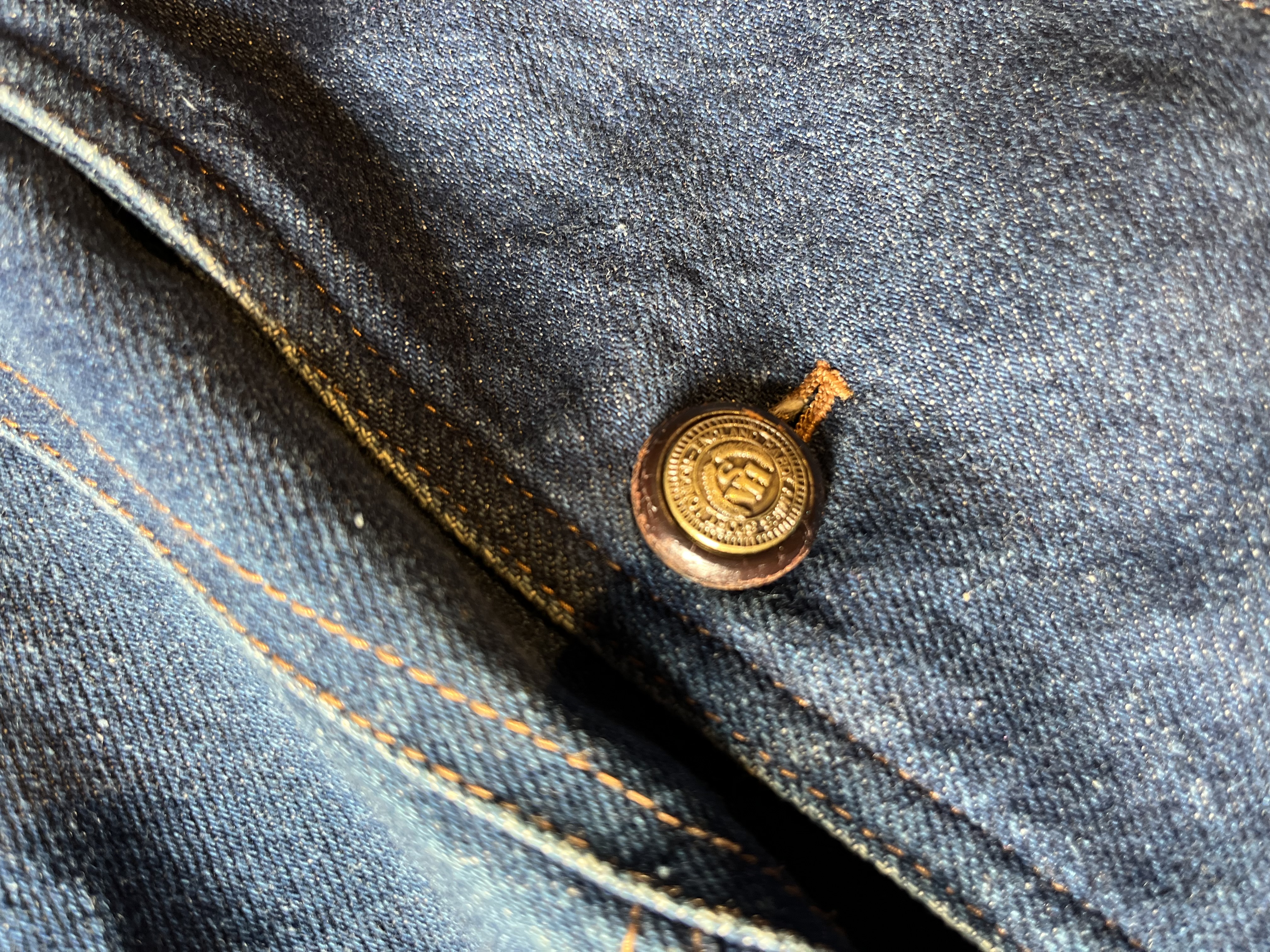 [XL] Hardy Amies London Denim Bomber Jacket✨