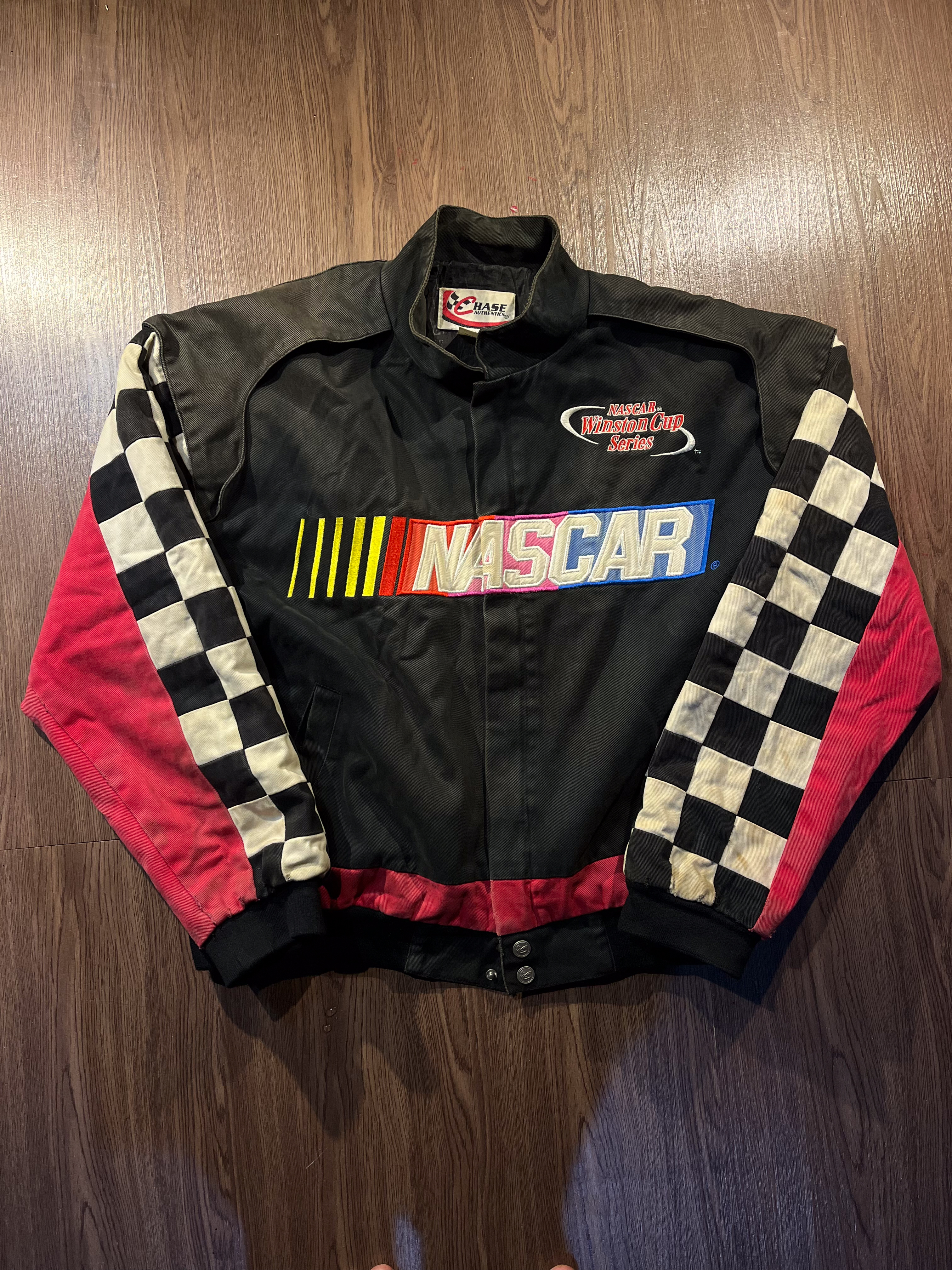 [XL] NASCAR Big Logo Racing Jacket by Chase Authentics✨