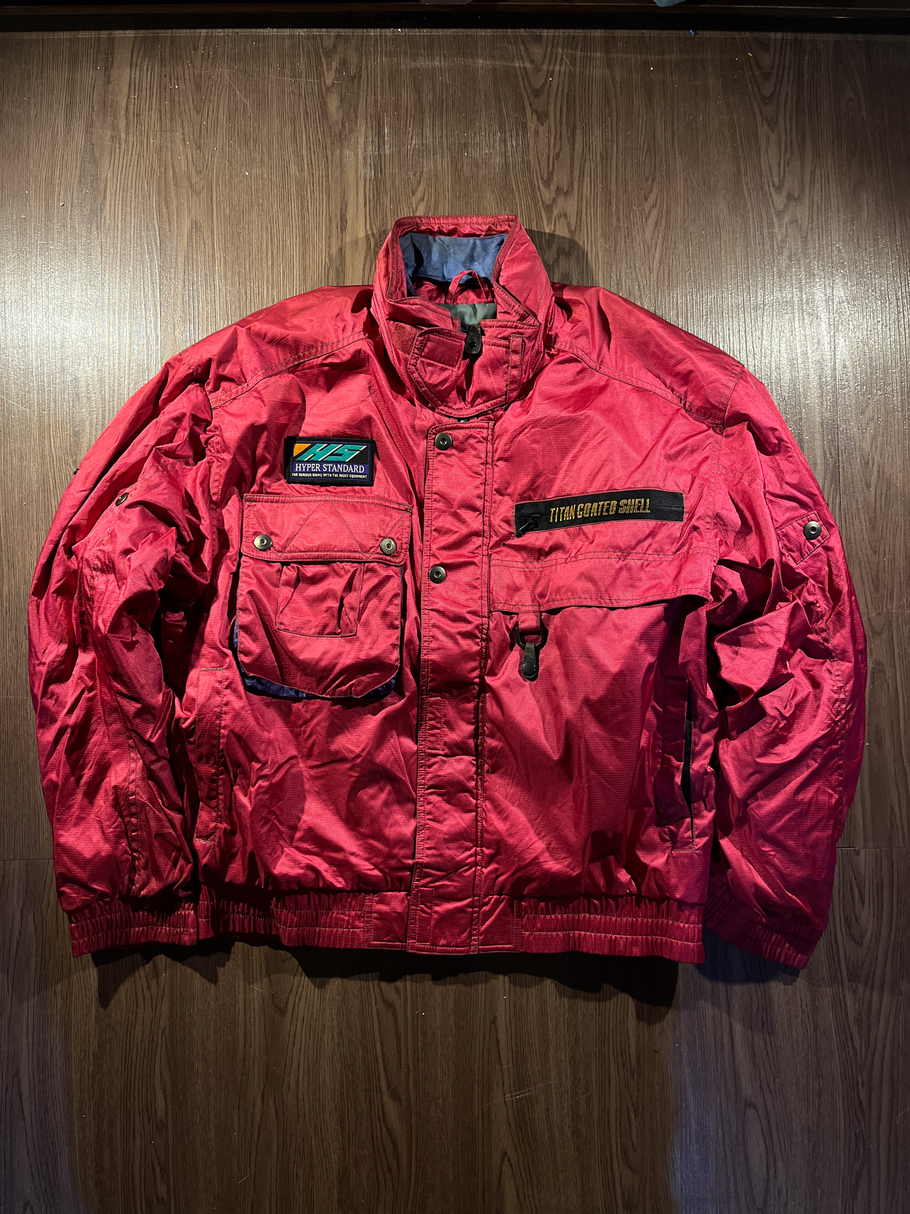 [L]  MOTO Yamaha Titan Shell Bikers Jacket ✨