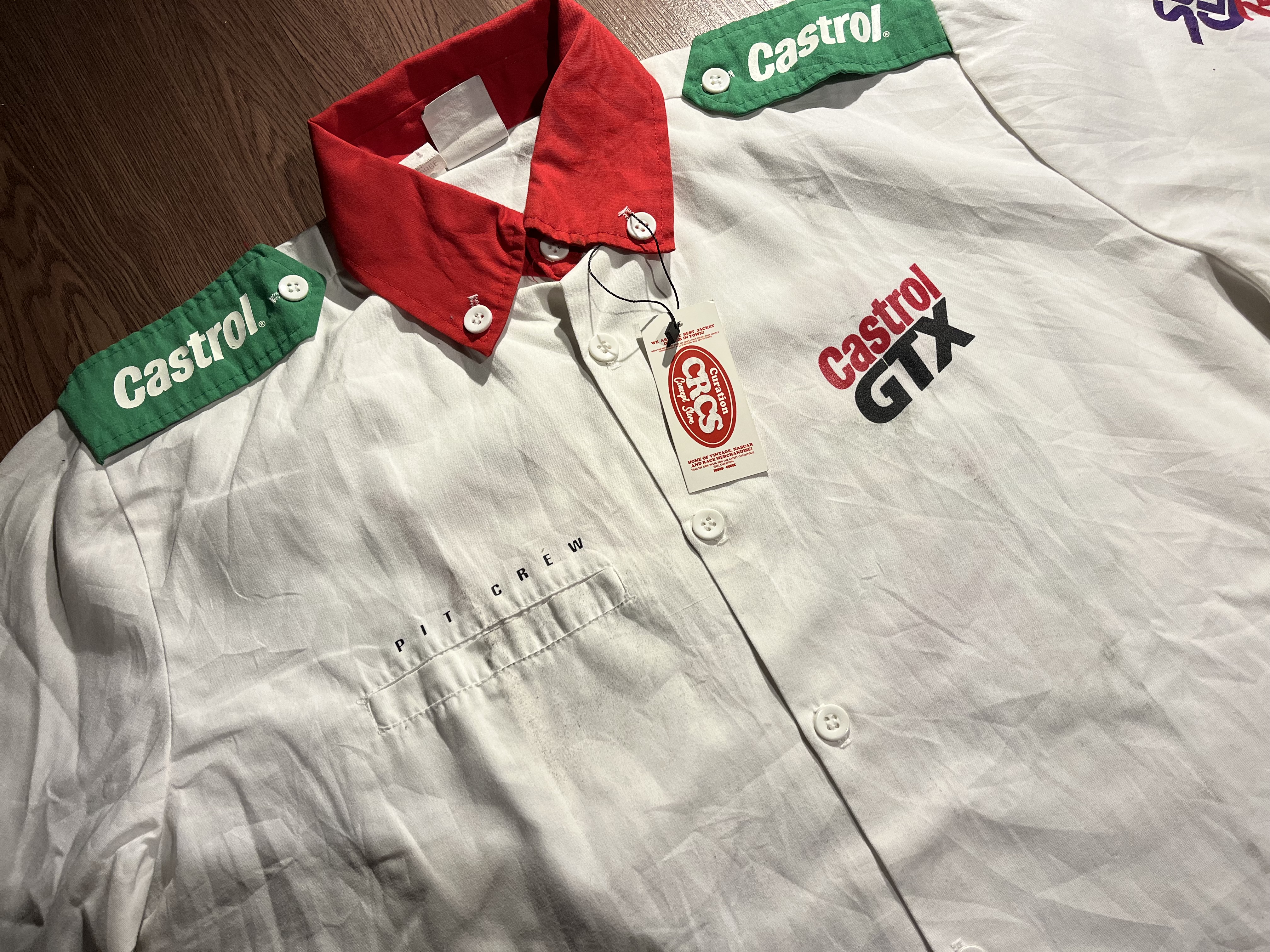 [XL] Vintage Castrol Racing Workshirt ✨