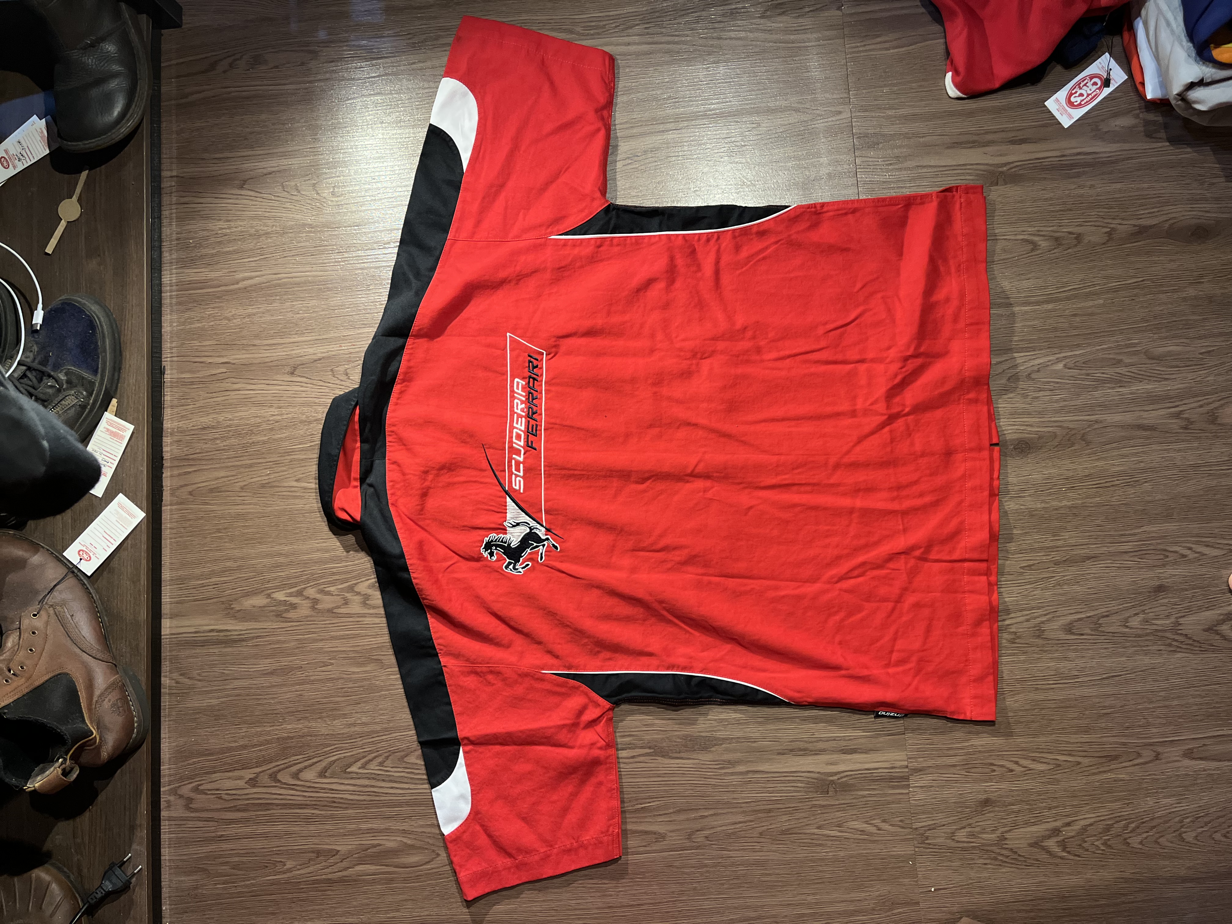 [XL] 90s Scuderia Ferrari F1 Team Workshirt ✨