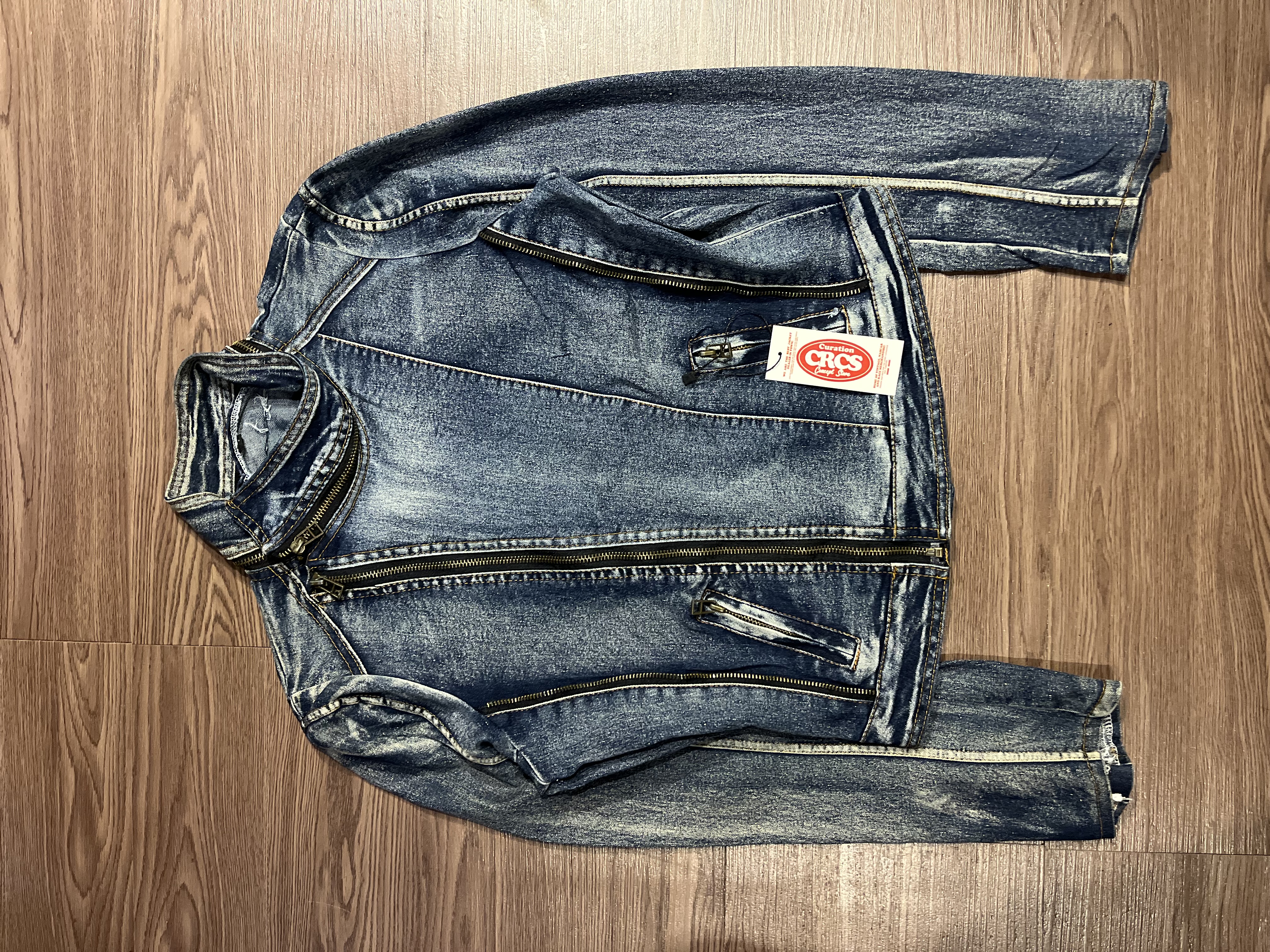 [XS] Ladies Bikers Ramones Denim Jacket✨