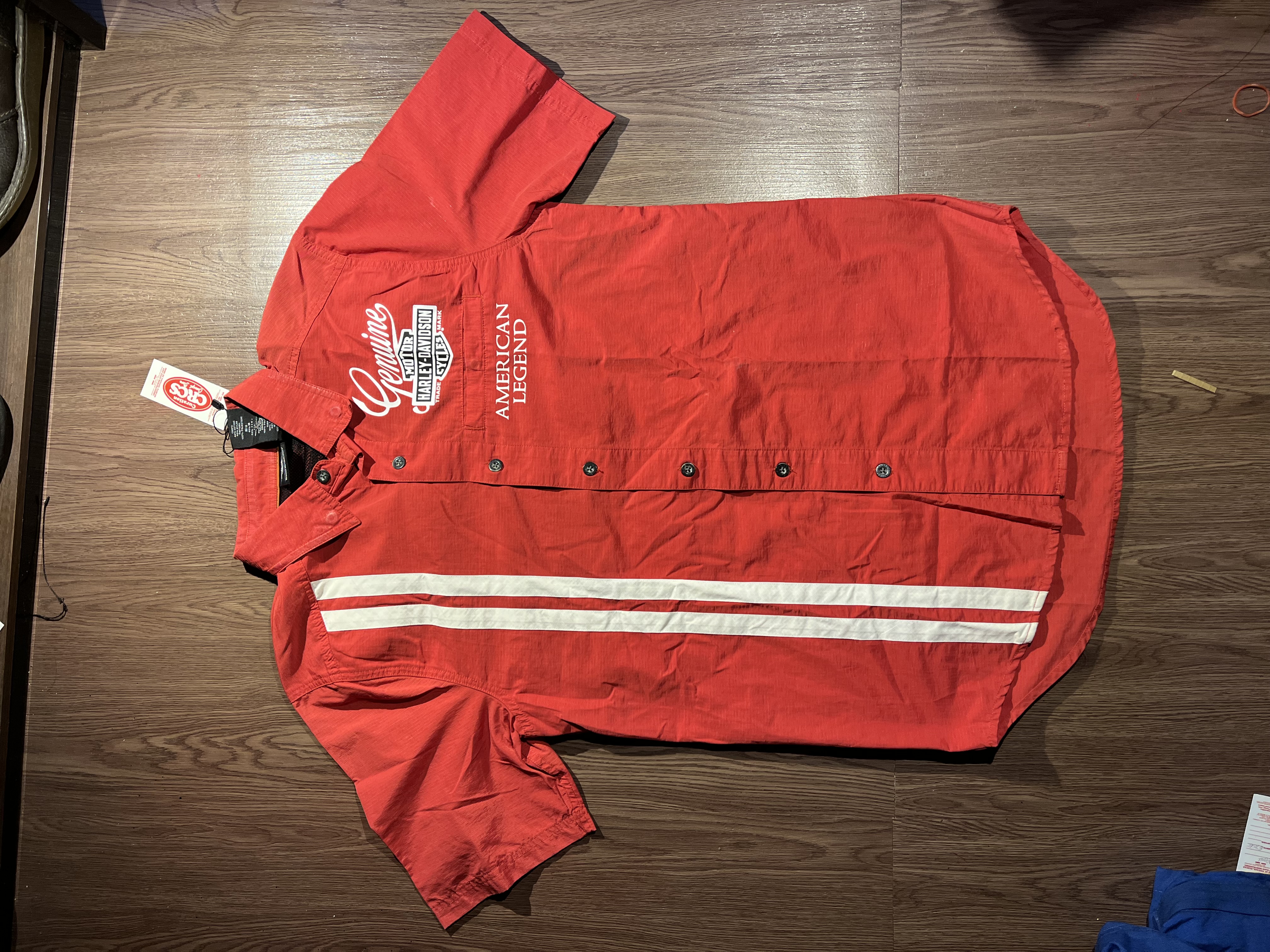 [M] Harley Davidson American Legend Team Workshirt ✨