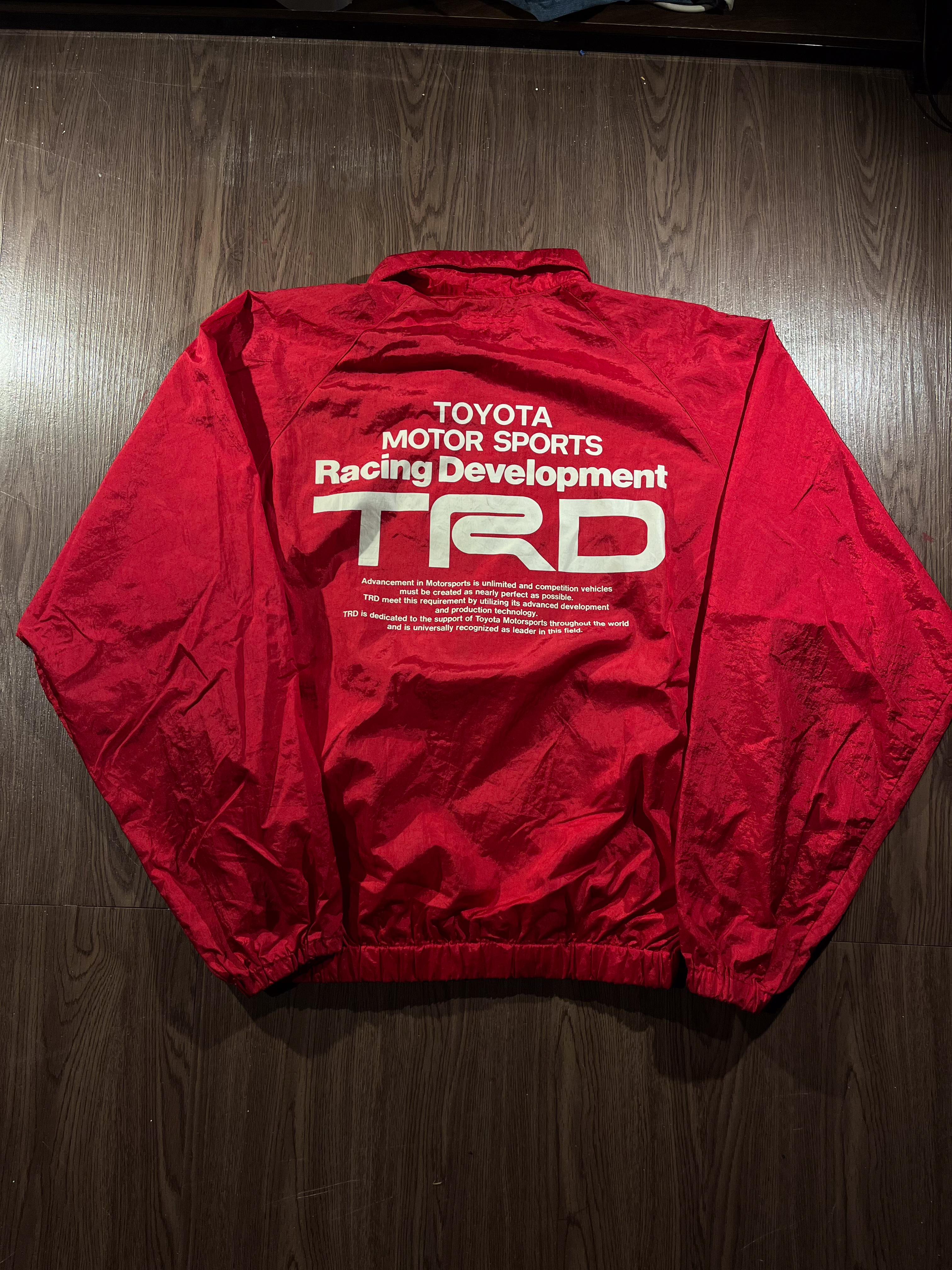 [XL]  TRD Toyota Racing Development Big Logo Jacket ✨