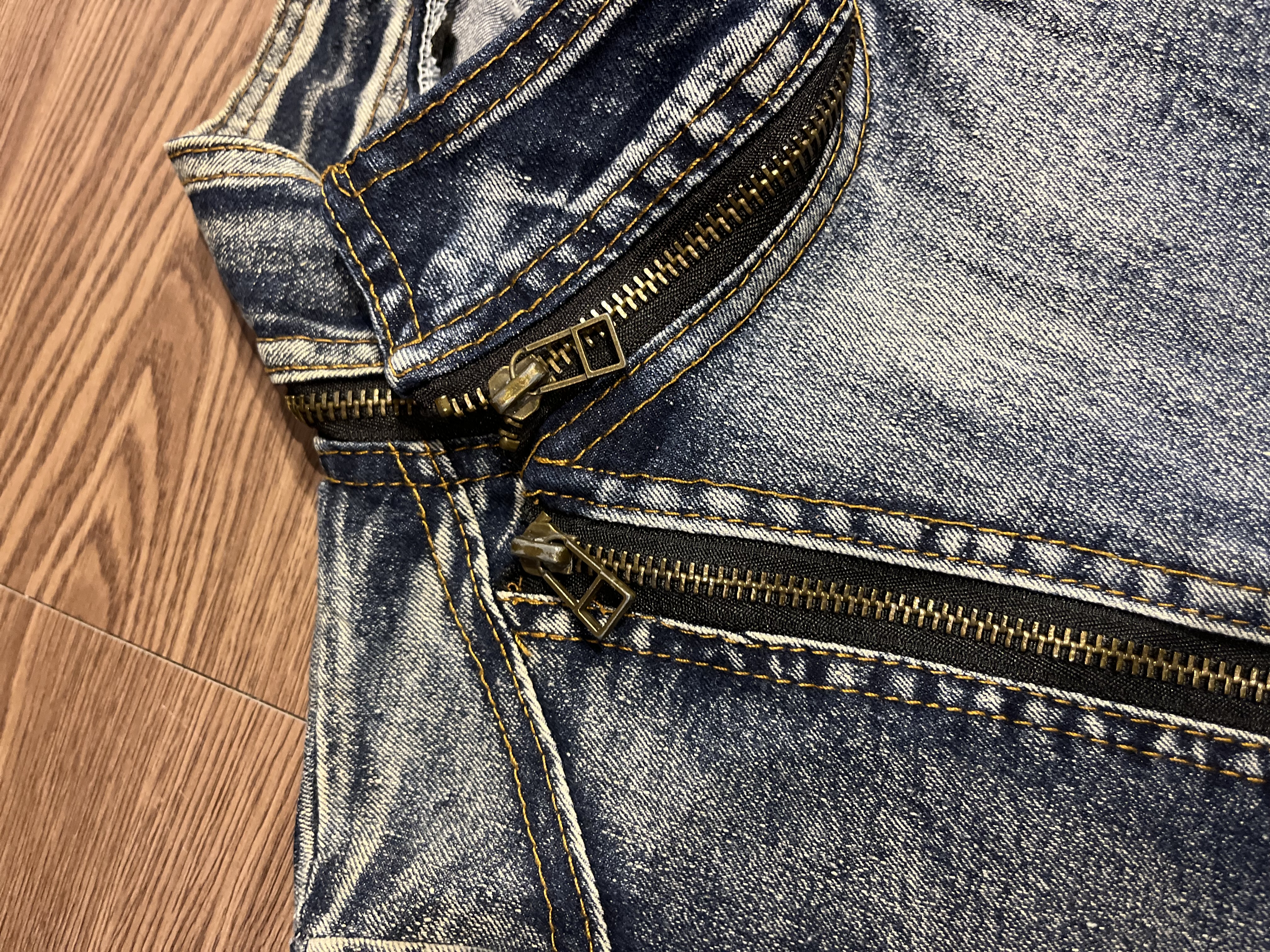 [XS] Ladies Bikers Ramones Denim Jacket✨