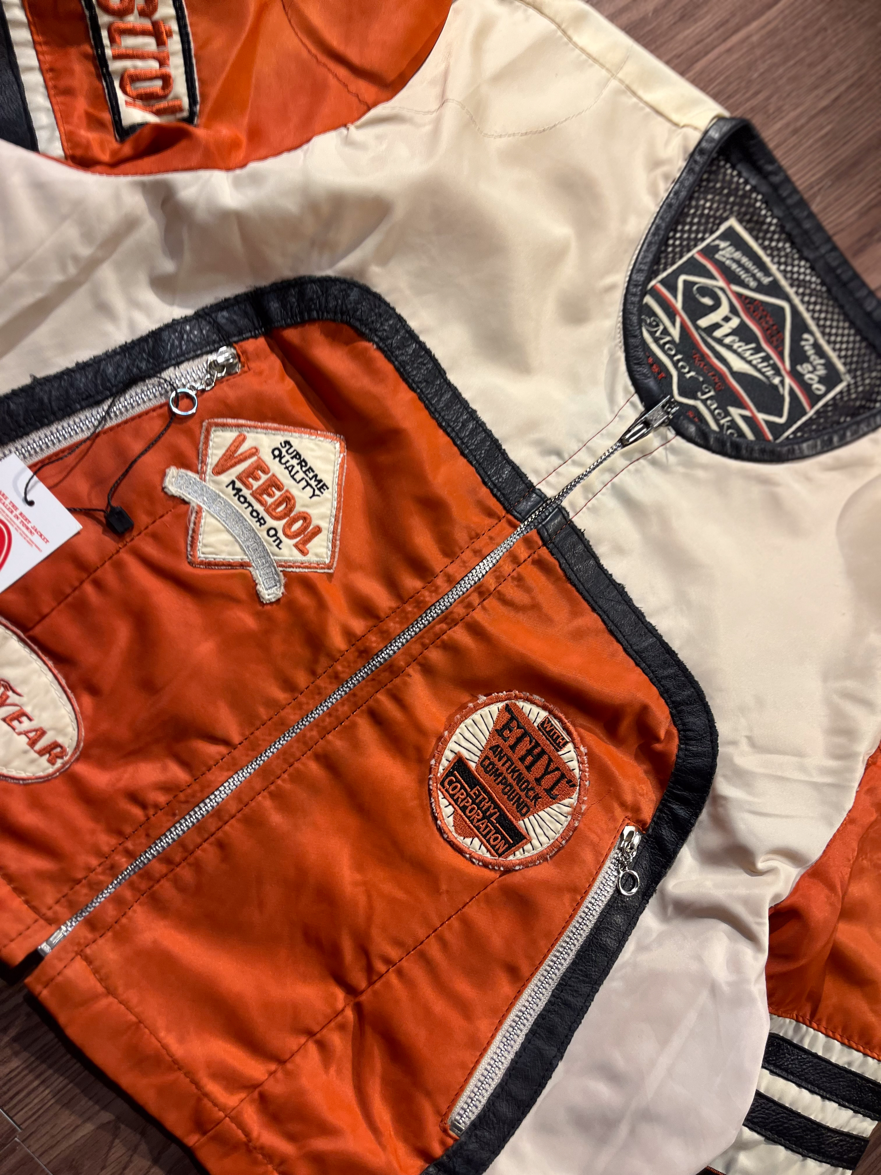 [S] Women MOTO Redskins Indy 500cc Biker Jacket✨