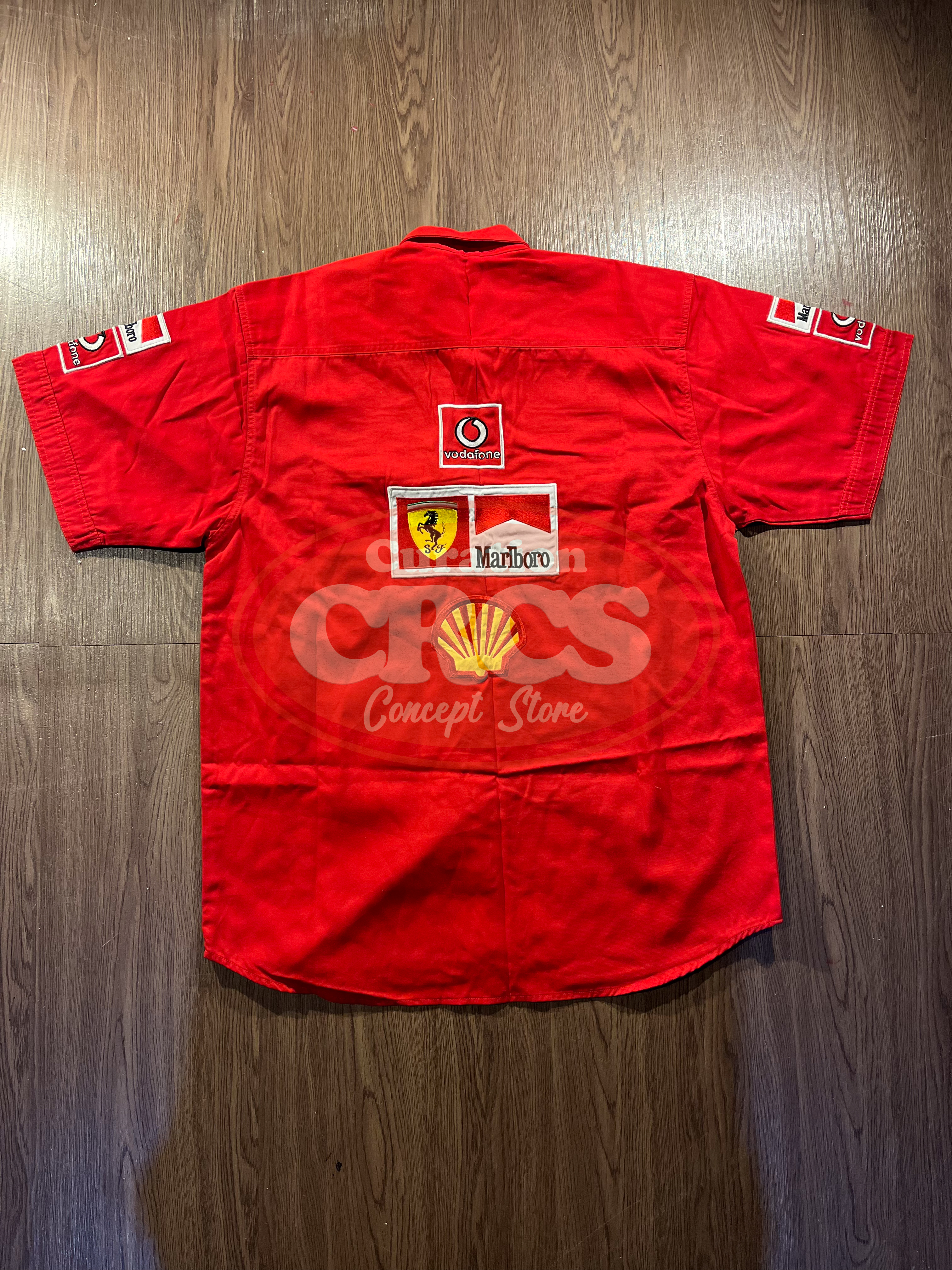 [XL] Scuderia Marlboro Ferrari Santander F1 team Racing Workshirt ✨