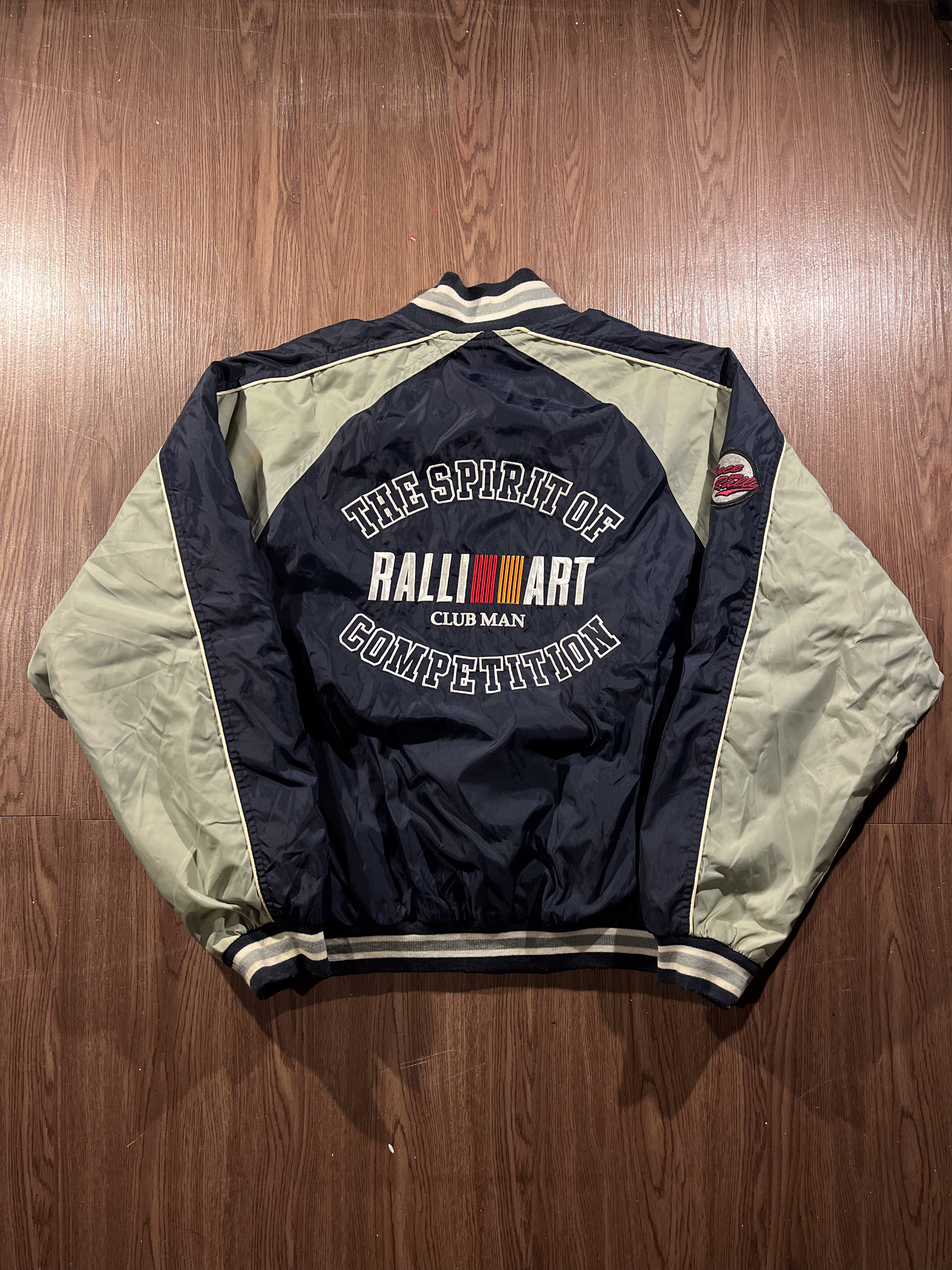 [XL]  Ralliart Varsity Big Logo Jacket ✨