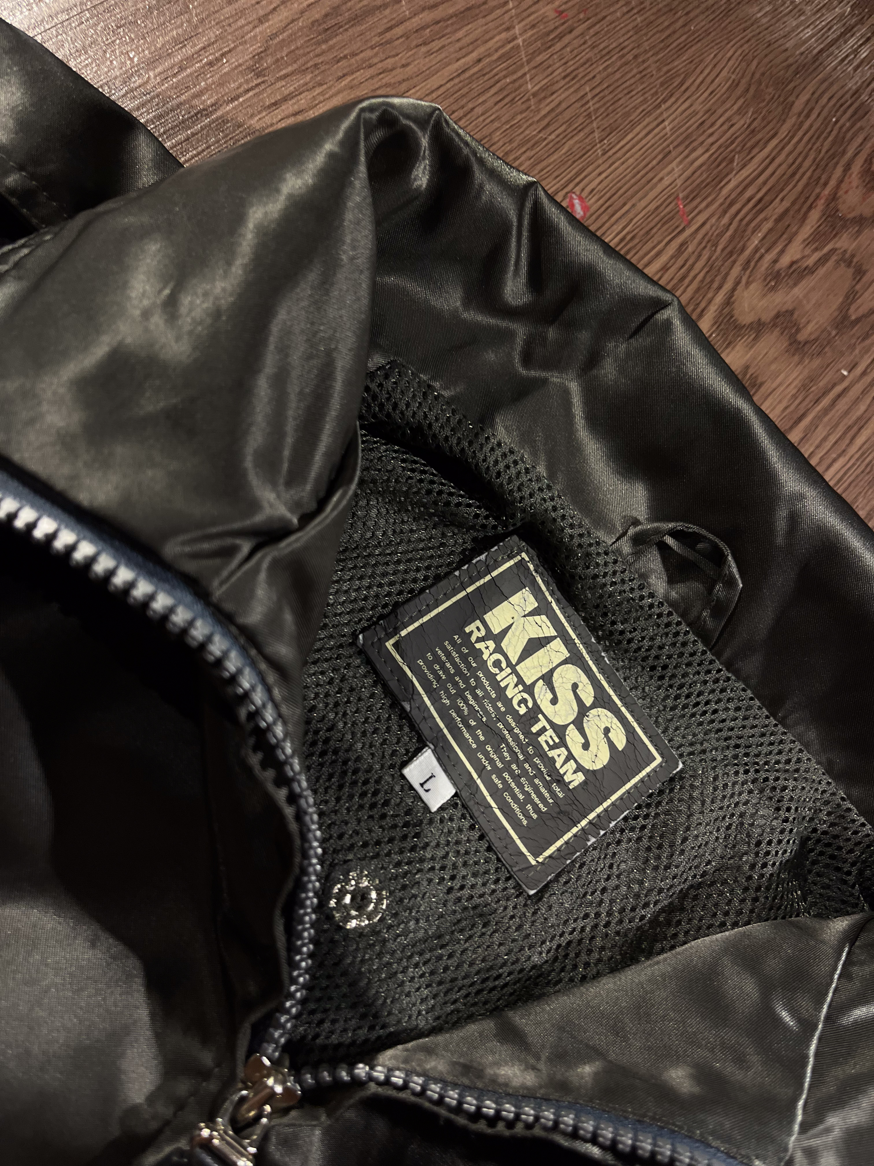 [L]  Kiss Racing MOTO Big Logo Jacket ✨