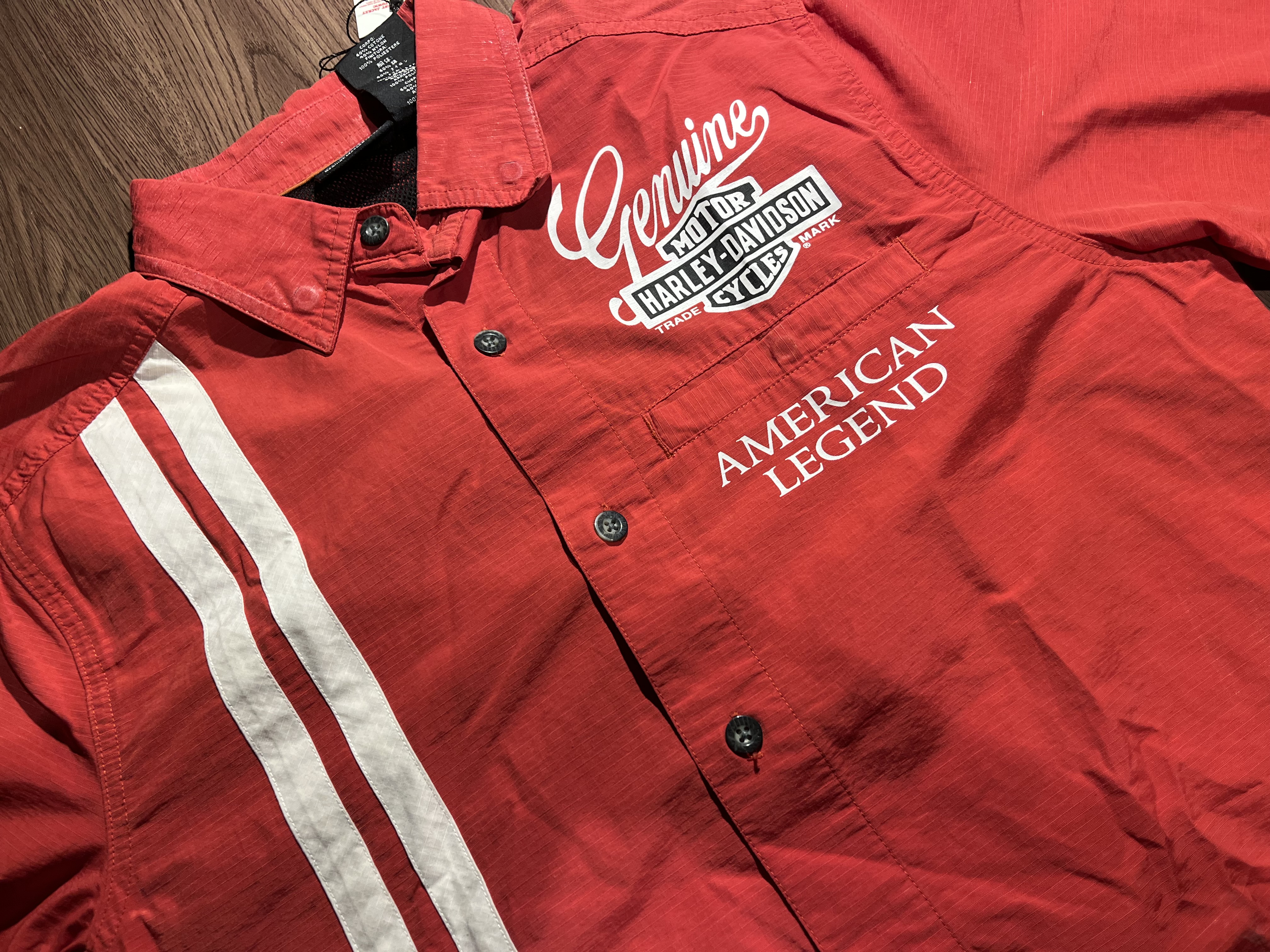[M] Harley Davidson American Legend Team Workshirt ✨