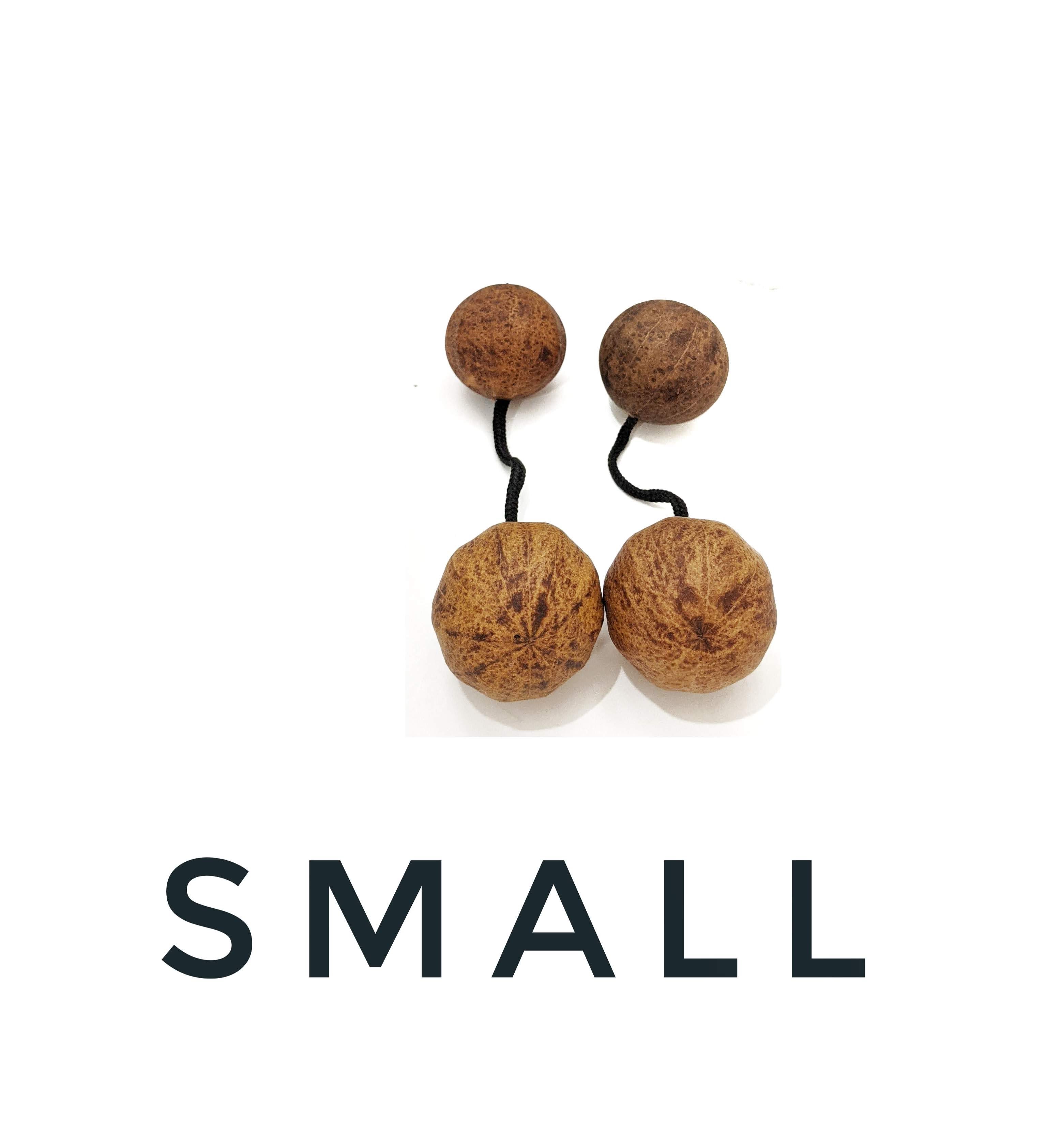 Mini Asalato Shaker - Handmade West African Percussion Instrument with Unique Design and Traditional Sound