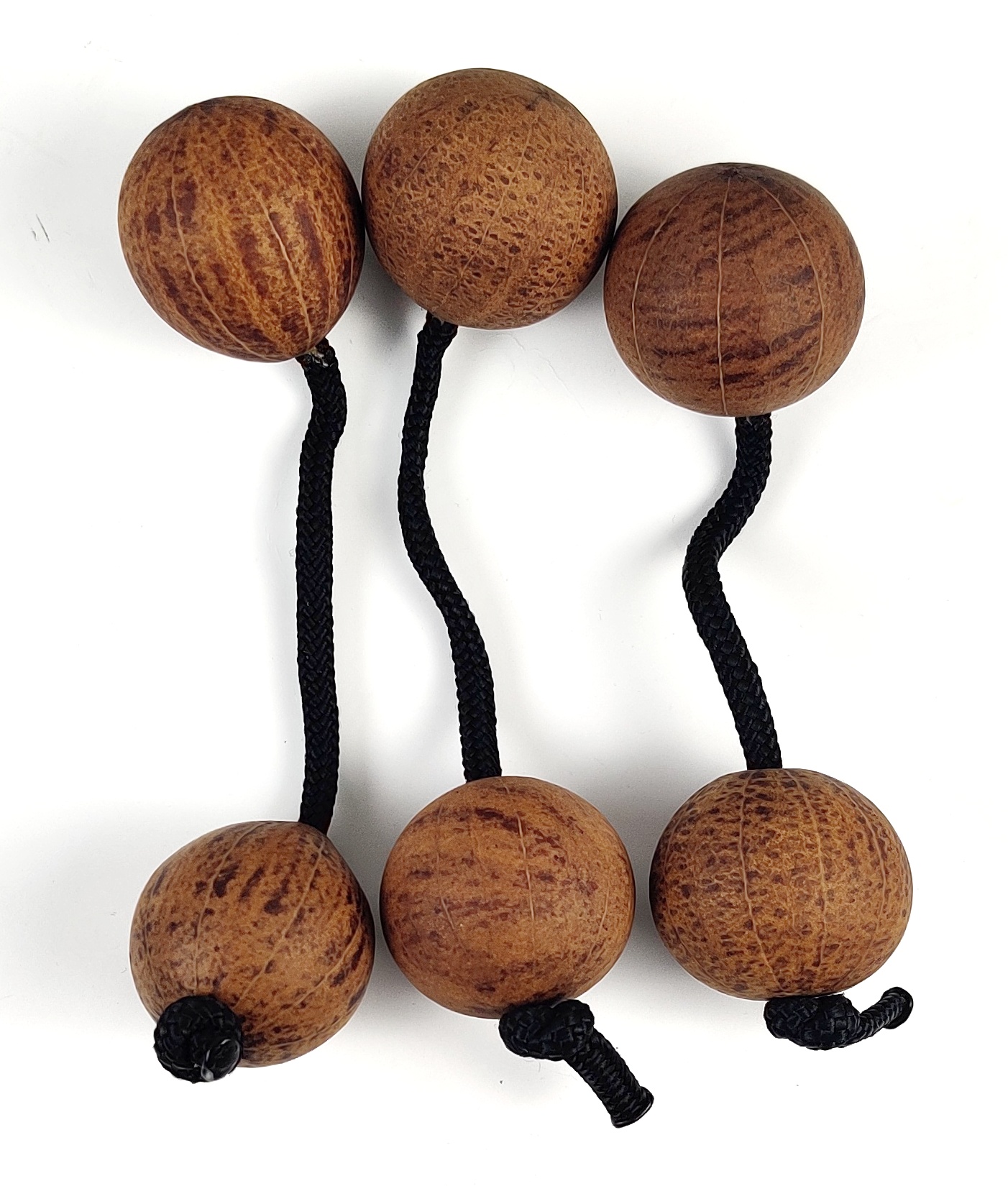 Asalato Shaker – Set of 2 Resizable African Kashaka Instruments | Handcrafted Percussion from Ghana | Small, Medium & Large Sizes