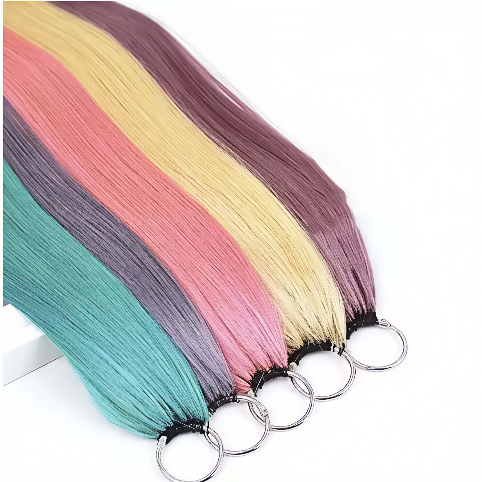 Top quality feather hair 100% European Remy hair single strand feather strand hair extensions