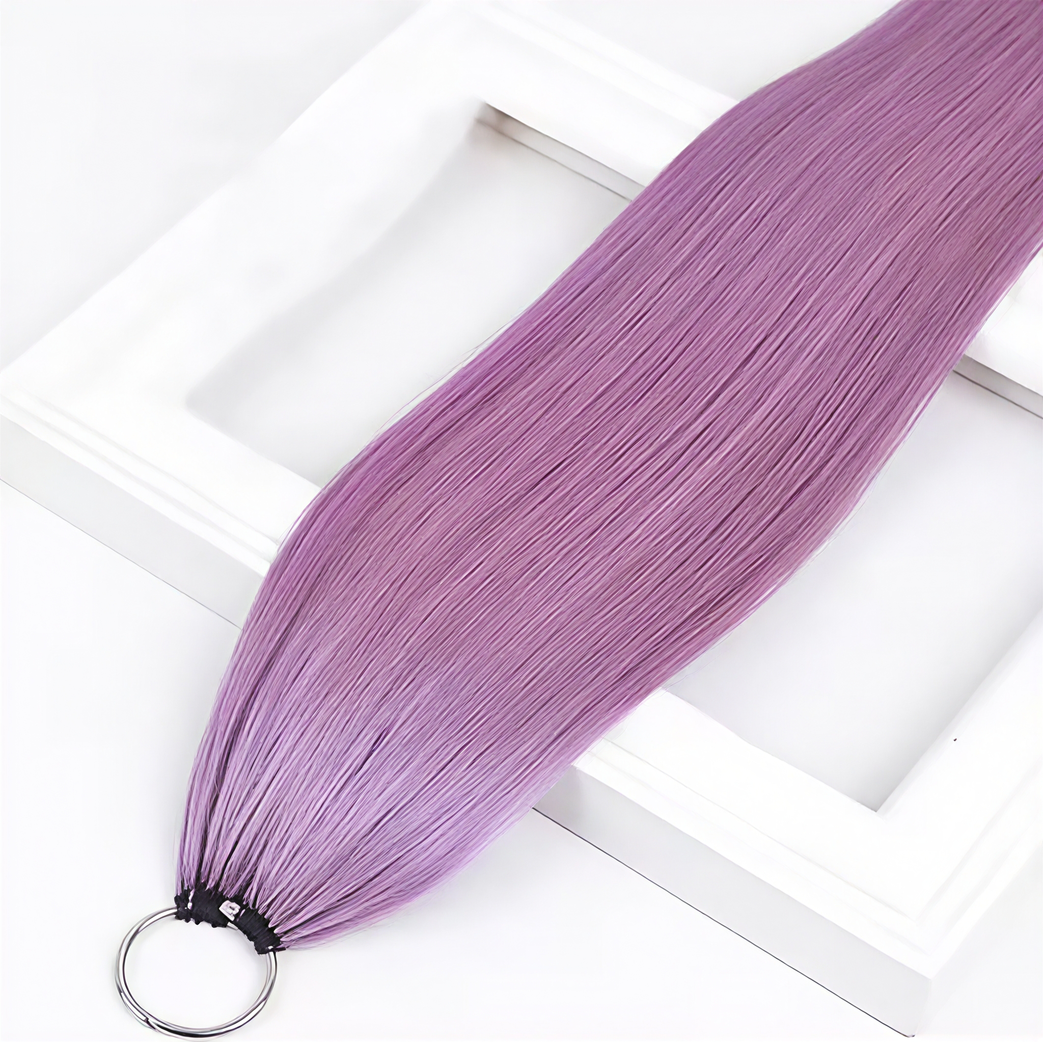 Top quality feather hair 100% European Remy hair single strand feather strand hair extensions