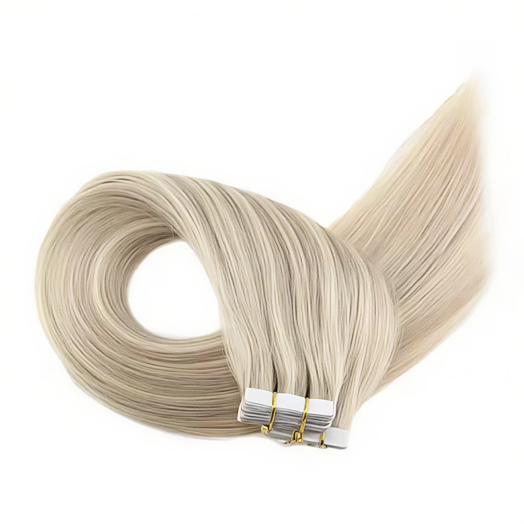 Custom 100% Remy Martin Polyurethane Tape Hair Extensions High Quality Virgin Hair Healthy Wavy Curly Styles Available in Various Colors