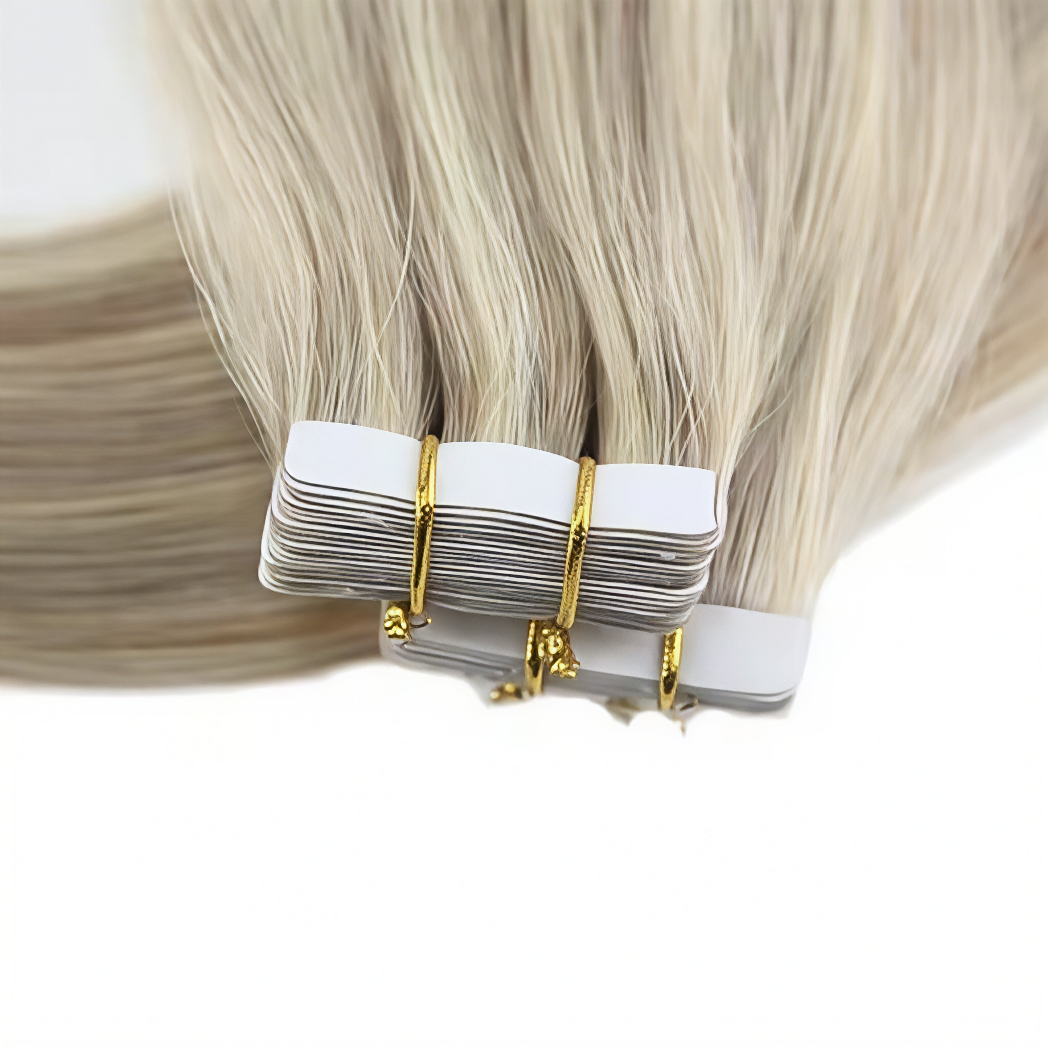 Custom 100% Remy Martin Polyurethane Tape Hair Extensions High Quality Virgin Hair Healthy Wavy Curly Styles Available in Various Colors