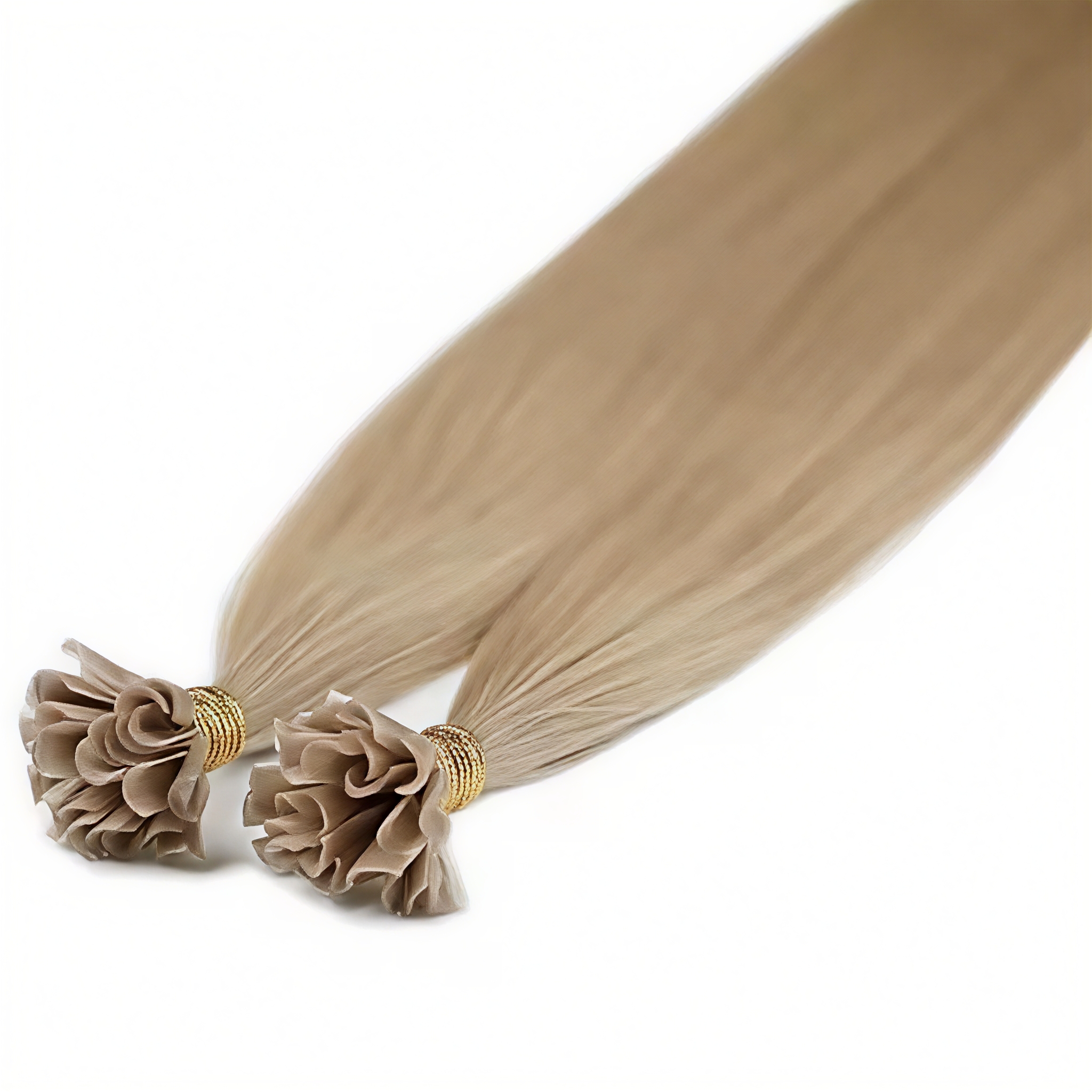 100% remy 1g u head human hair keratin extensions, 18 inches pre-bonded u head human hair extension products