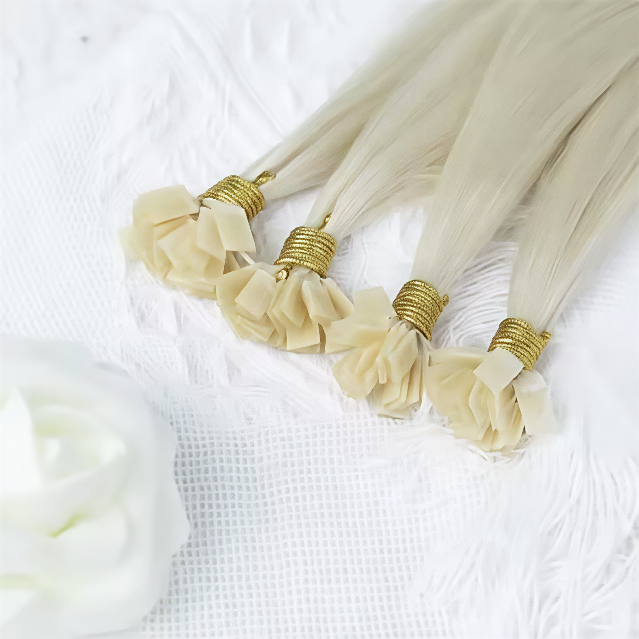 Factory supply pre-bonded hair extensions 100% remy hair flat tip hair extensions