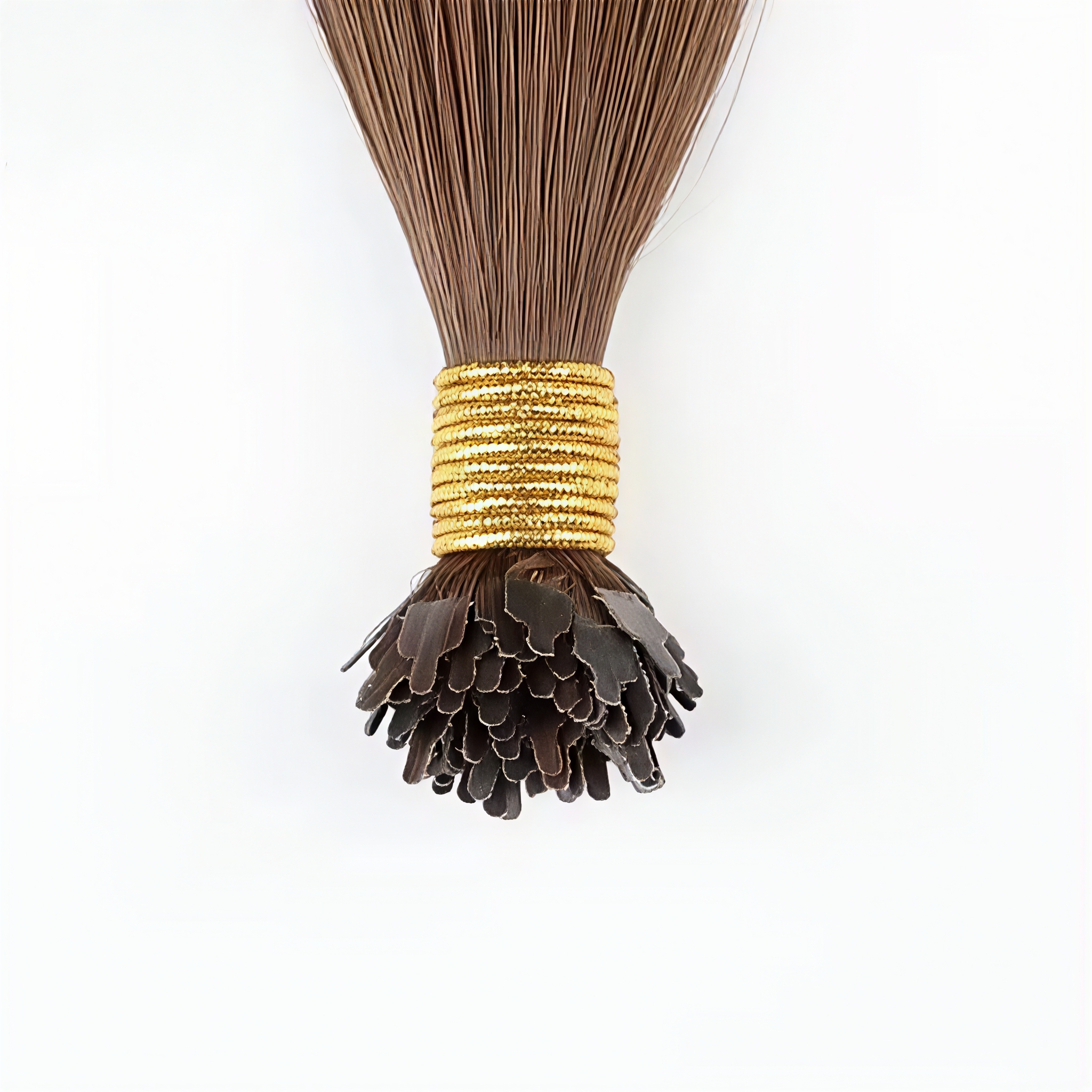 Cuticle arranged hair Qingdao manufacturer human keratin hair 2g strands y/fan tip hair