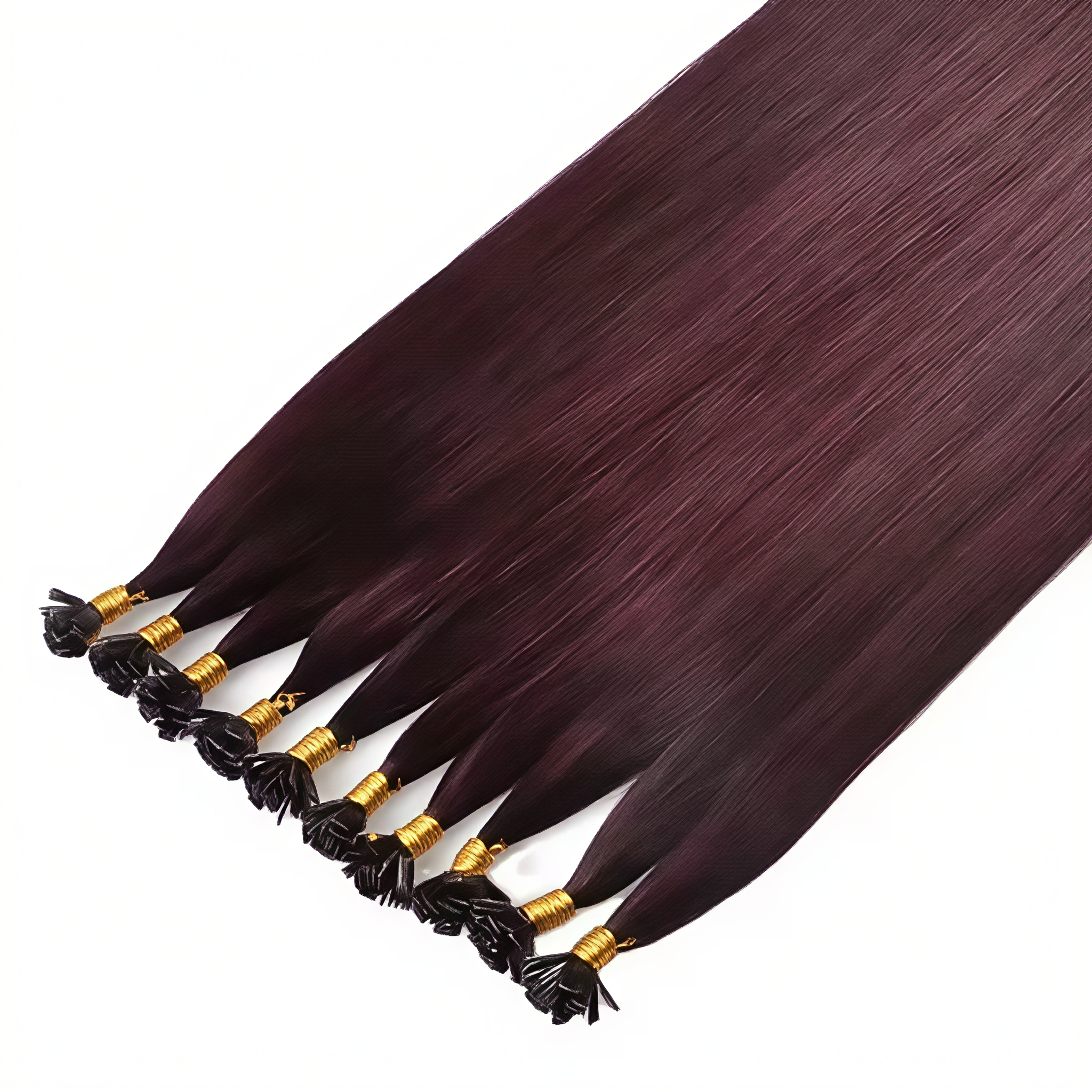 Brazilian Cuticle Virgin Remy Hair Flat Head Hair Extensions