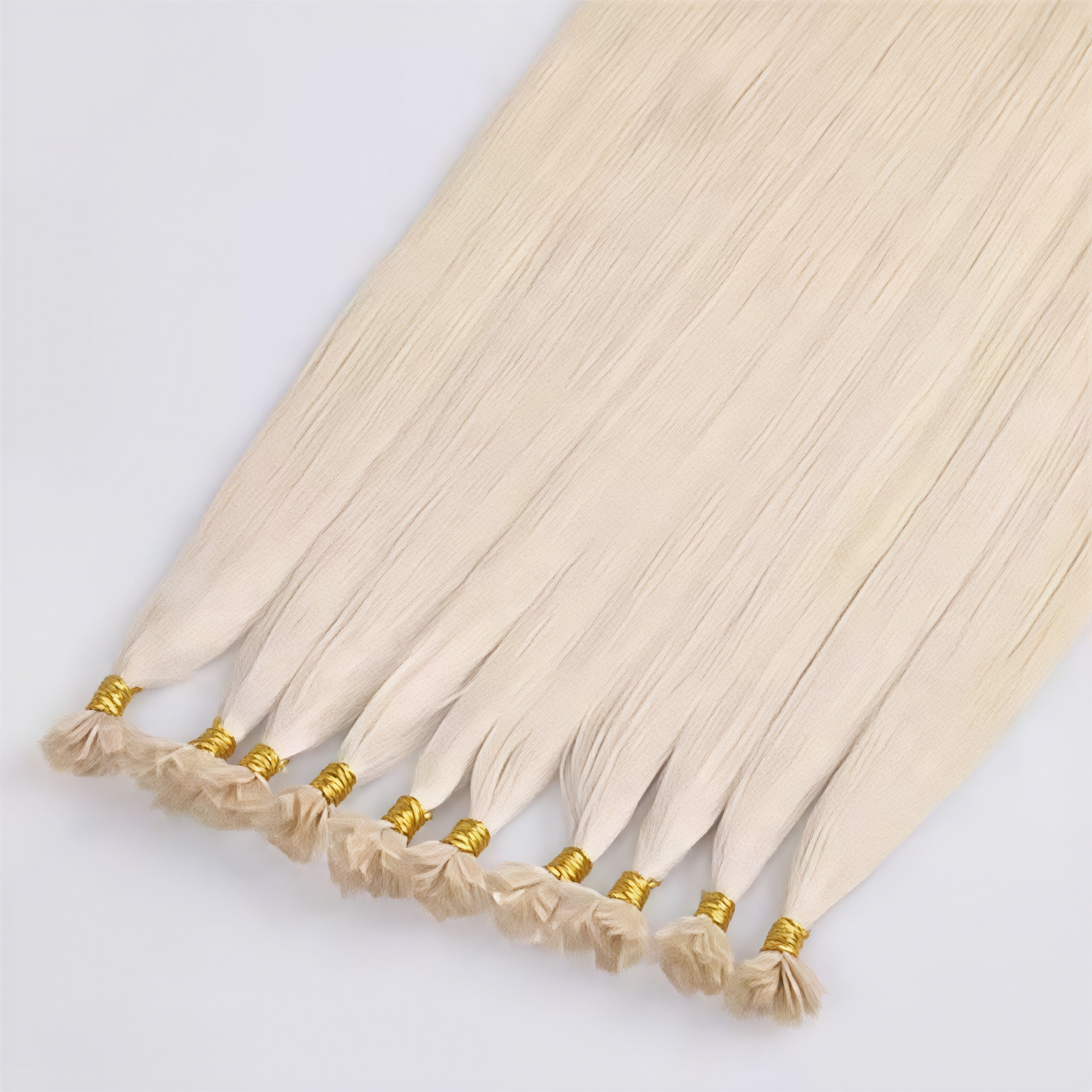 Brazilian Cuticle Virgin Remy Hair Flat Head Hair Extensions