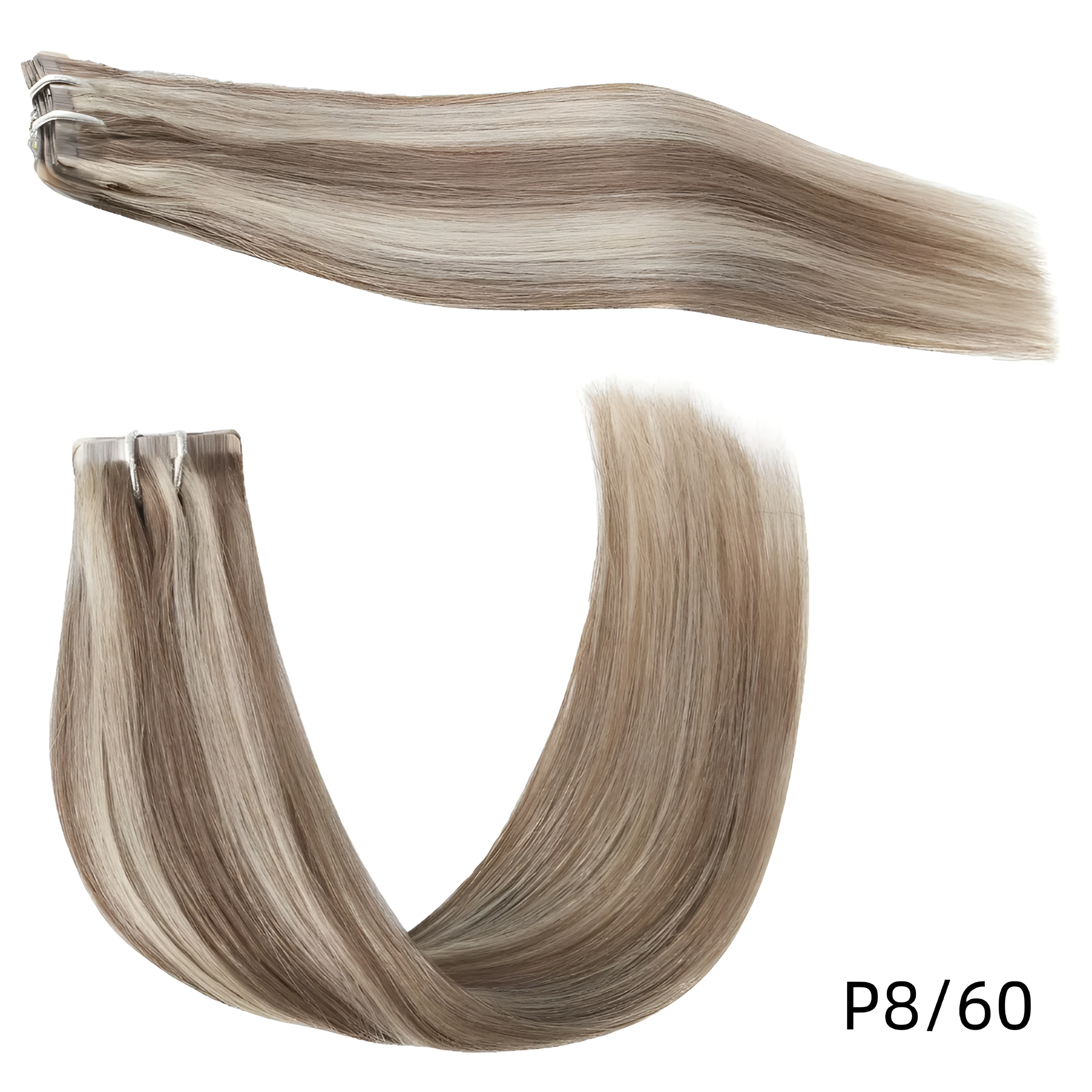 Luxury quality hot selling invisible hair clip 100% European Remy Martin real hair seamless PU leather hair clip