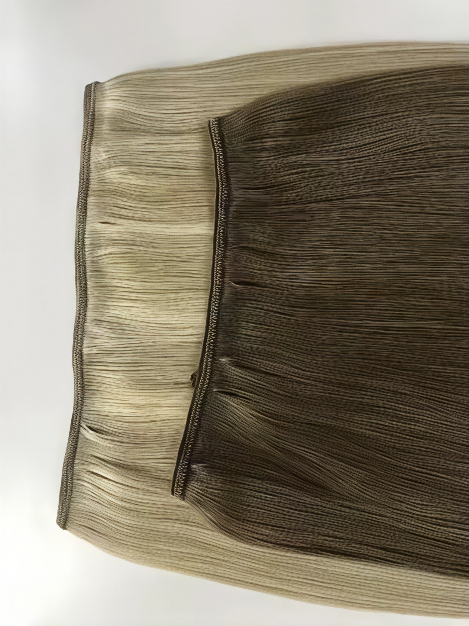  Grade12A Double Drawn Cuticle Remy Machine Made Human Hair Weft Extensions Machine Weft