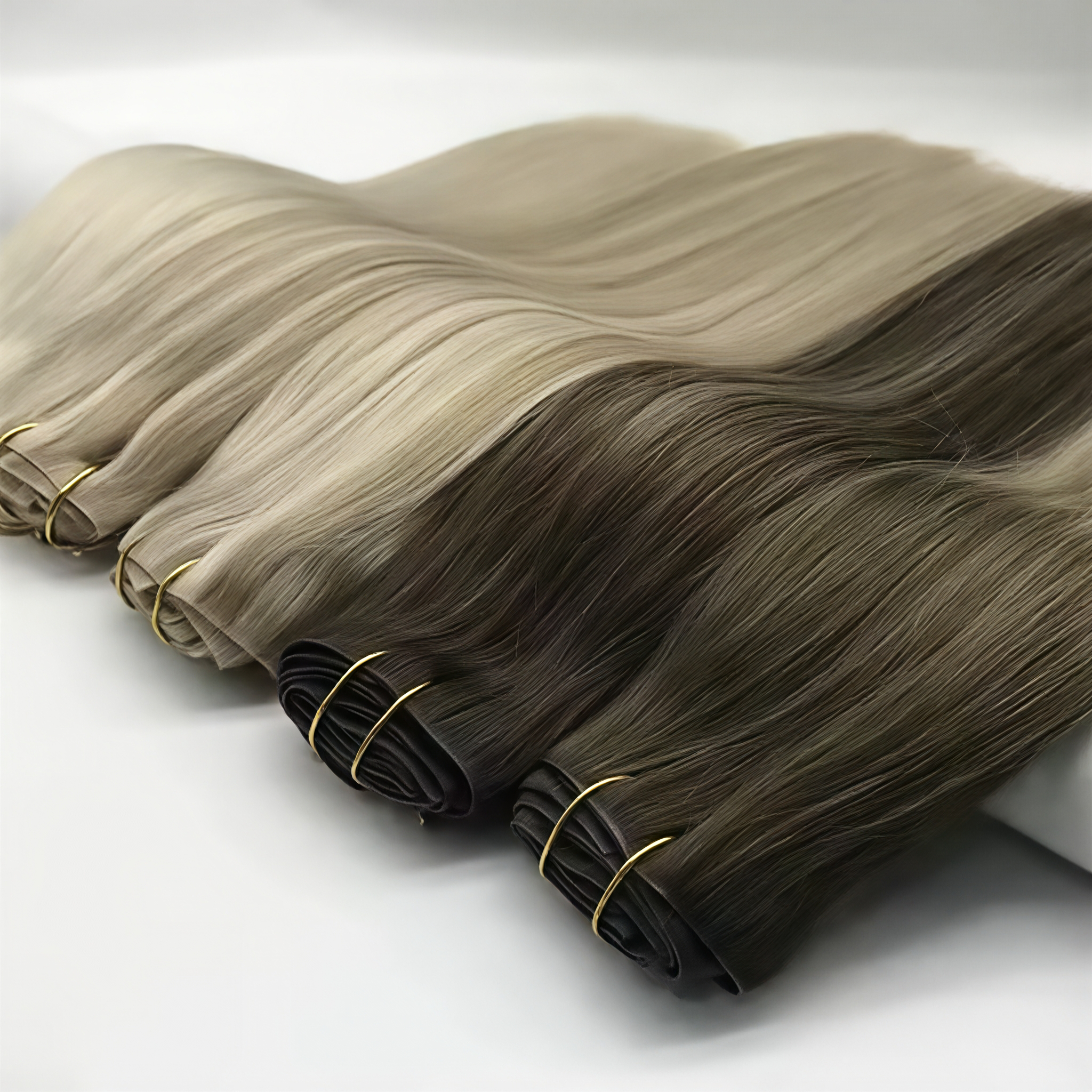 New Releases Hair Extensions Clip-in 100Human Hair Clip on Seamless Invisible Clip in Hair Extensions