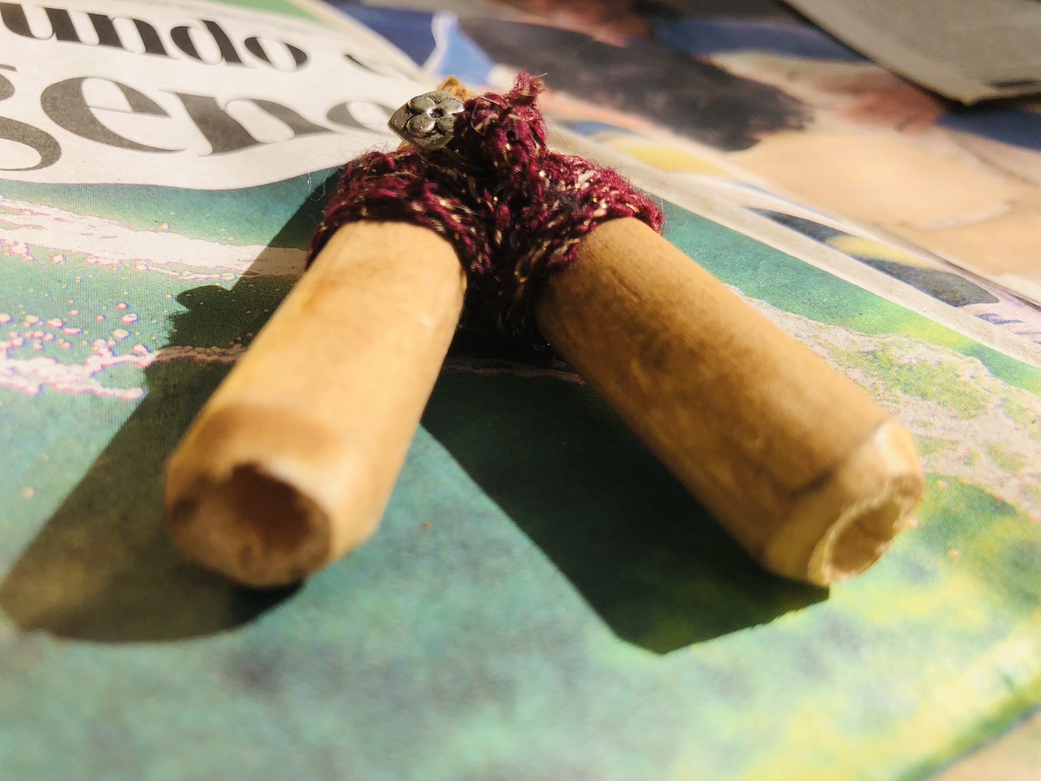 Kuripé / curipe Artesanal para Rapé Chico