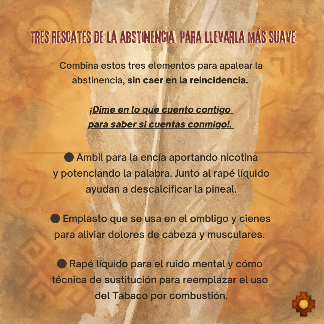 ✨Pack abstinencia ✨ Tres aliados medicinales para soportar la transición: