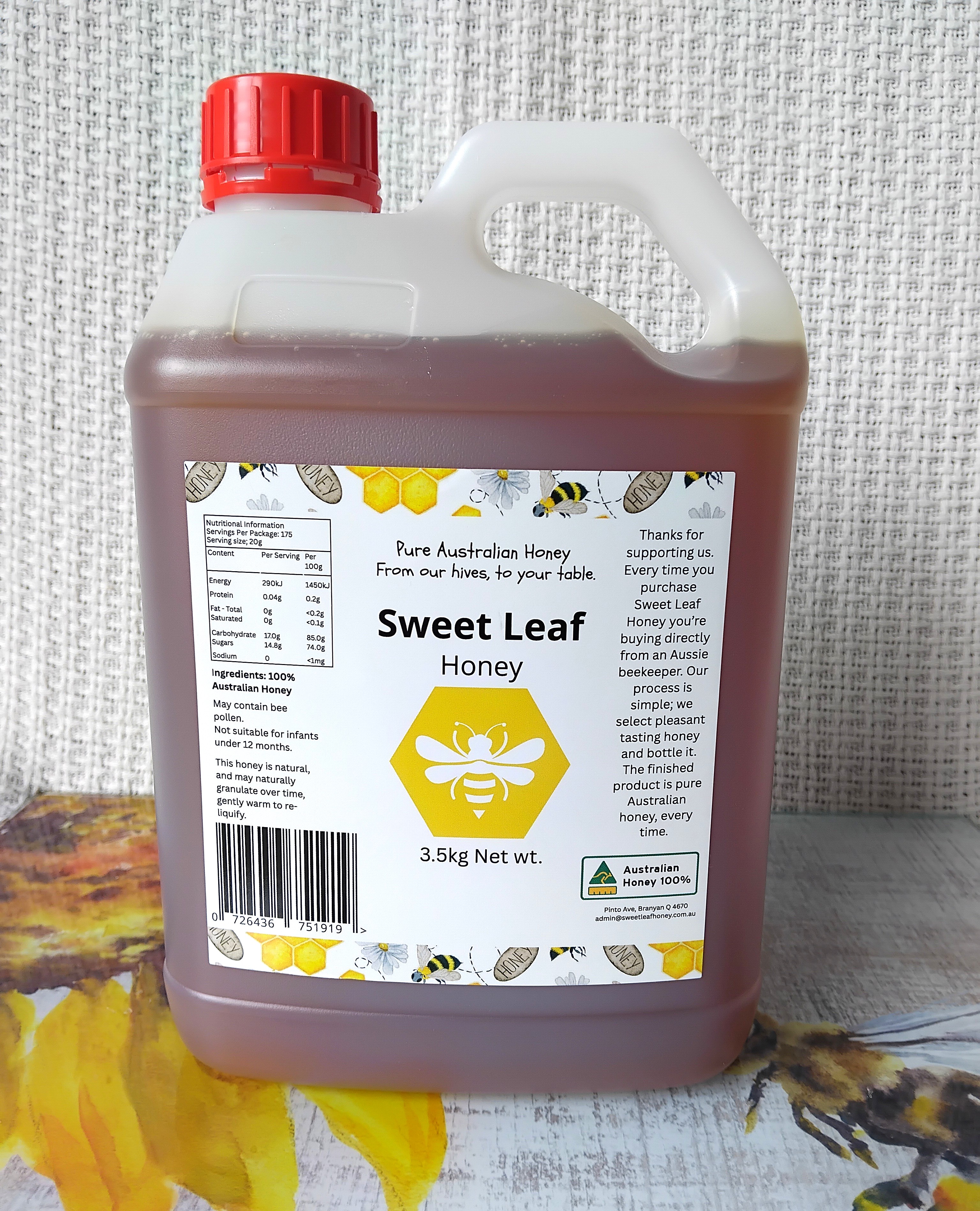 3.5kg of Pure Australian Honey 