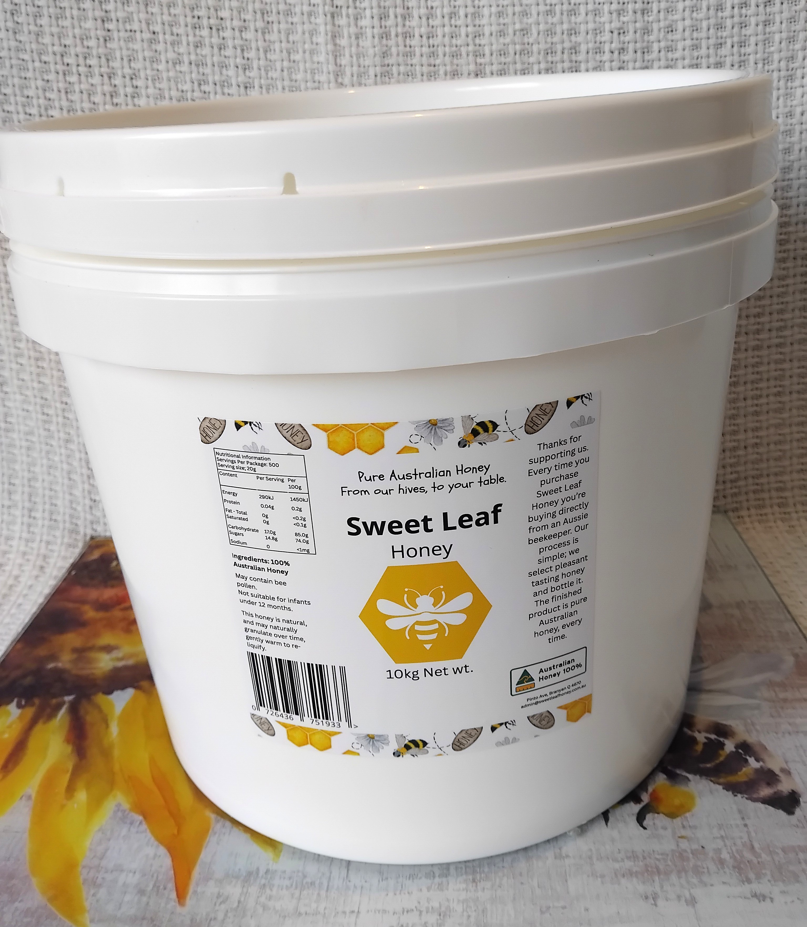 10kg of Pure Australian Honey 