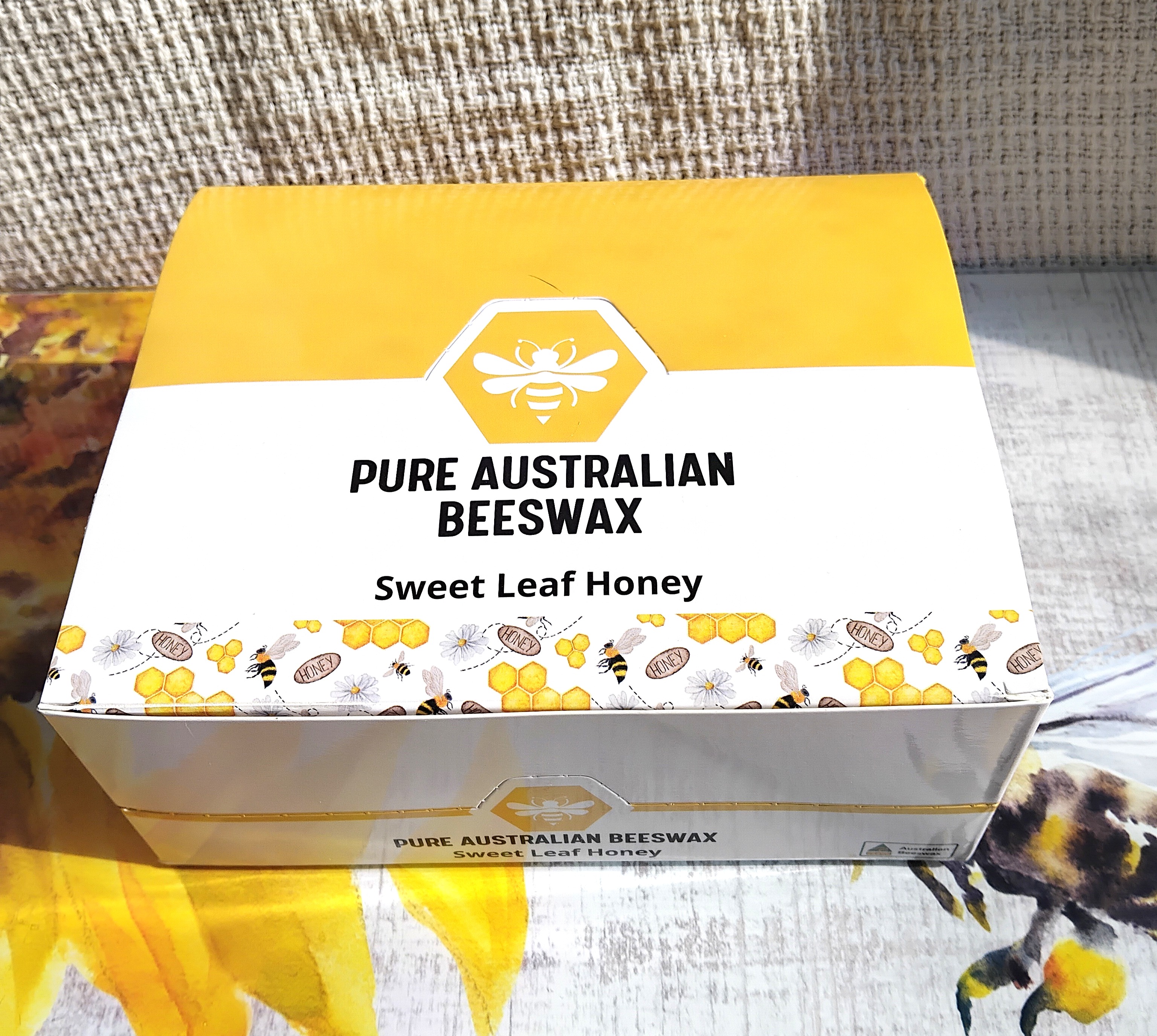 Beeswax Display Box 56 x 25g bars -  Australian Beeswax 
