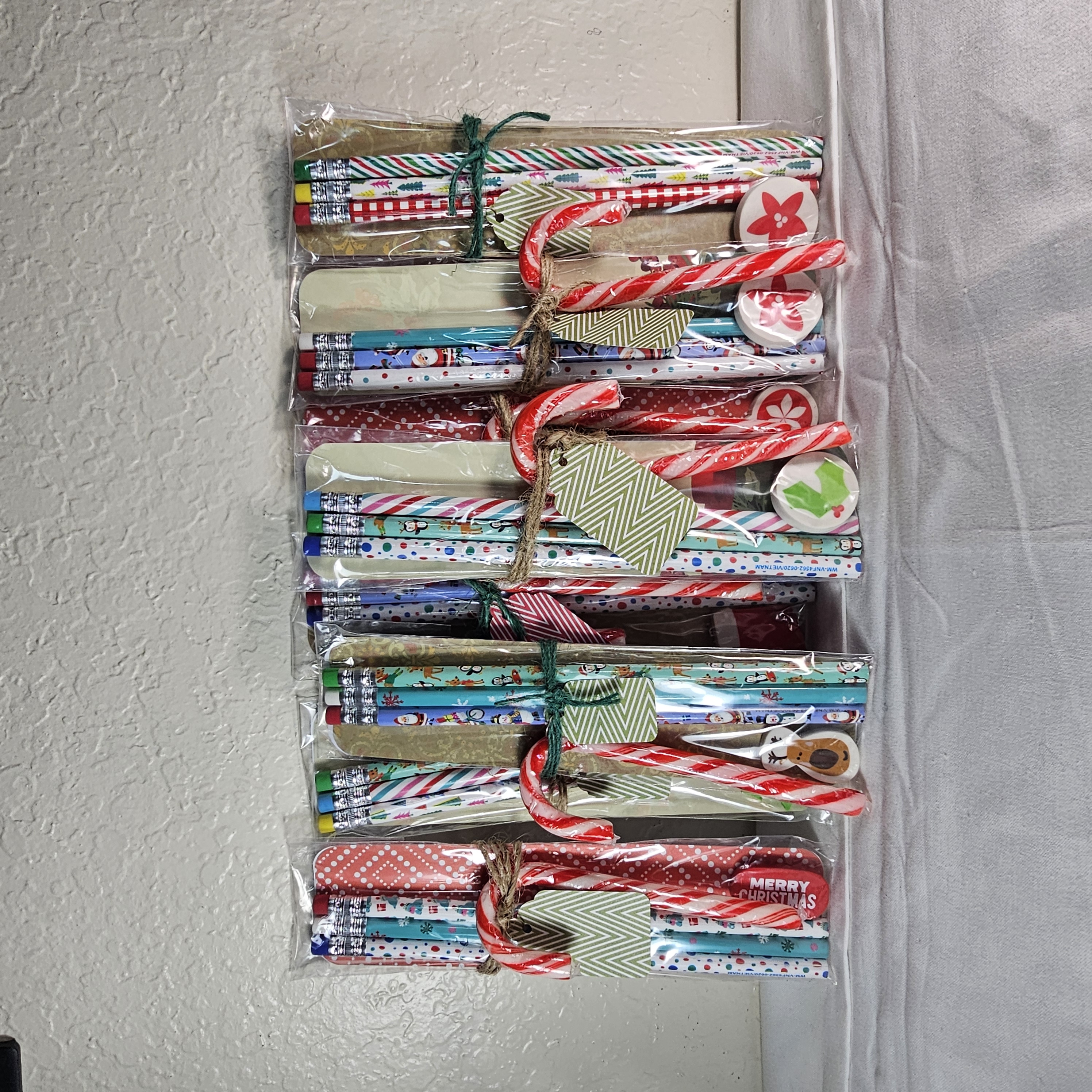 Christmas Candy and Stationery Gift Bundles