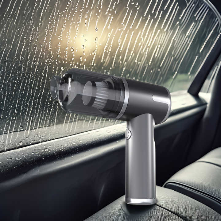Hochleistungs-Mini-Handstaubsauger mit 12V und ABS-Material  //  High-performance mini handheld vacuum cleaner with 12V and ABS material