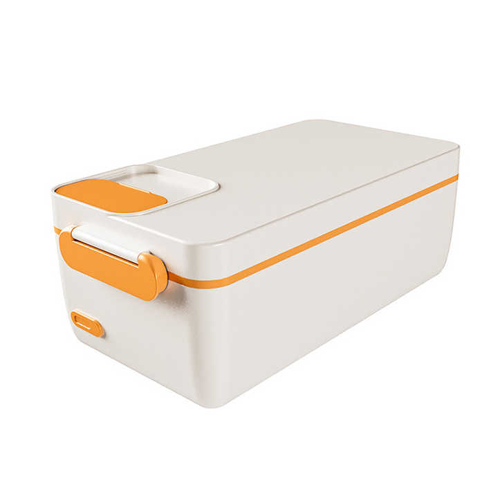 Tragbare kabellose elektrische Lunchbox mit Isolierfunktion //  Portable cordless electric lunch box with insulating function