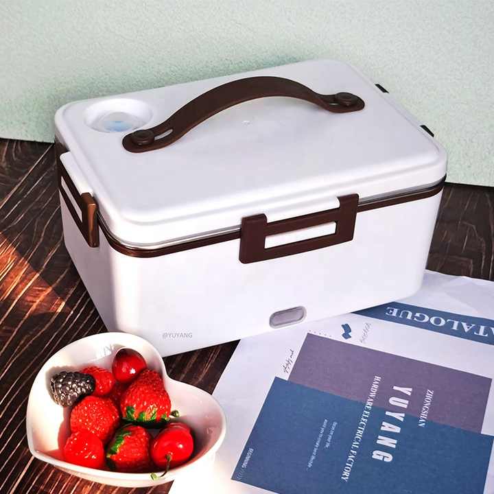  Elektrische Edelstahl-Lunchbox mit Heizfunktion, 1,8L  //  Electric stainless steel lunch box with heating function, 1.8 litre