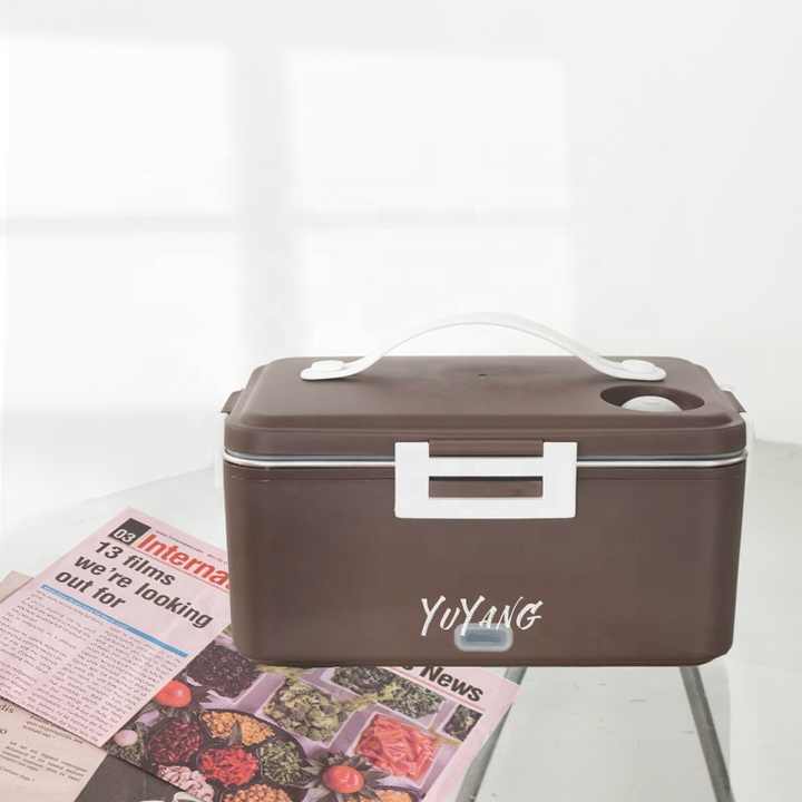  Elektrische Edelstahl-Lunchbox mit Heizfunktion, 1,8L  //  Electric stainless steel lunch box with heating function, 1.8 litre