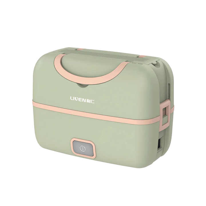 Doppelschichtige tragbare elektrische Kochlunchbox  //  Double-layer portable electric lunch box
