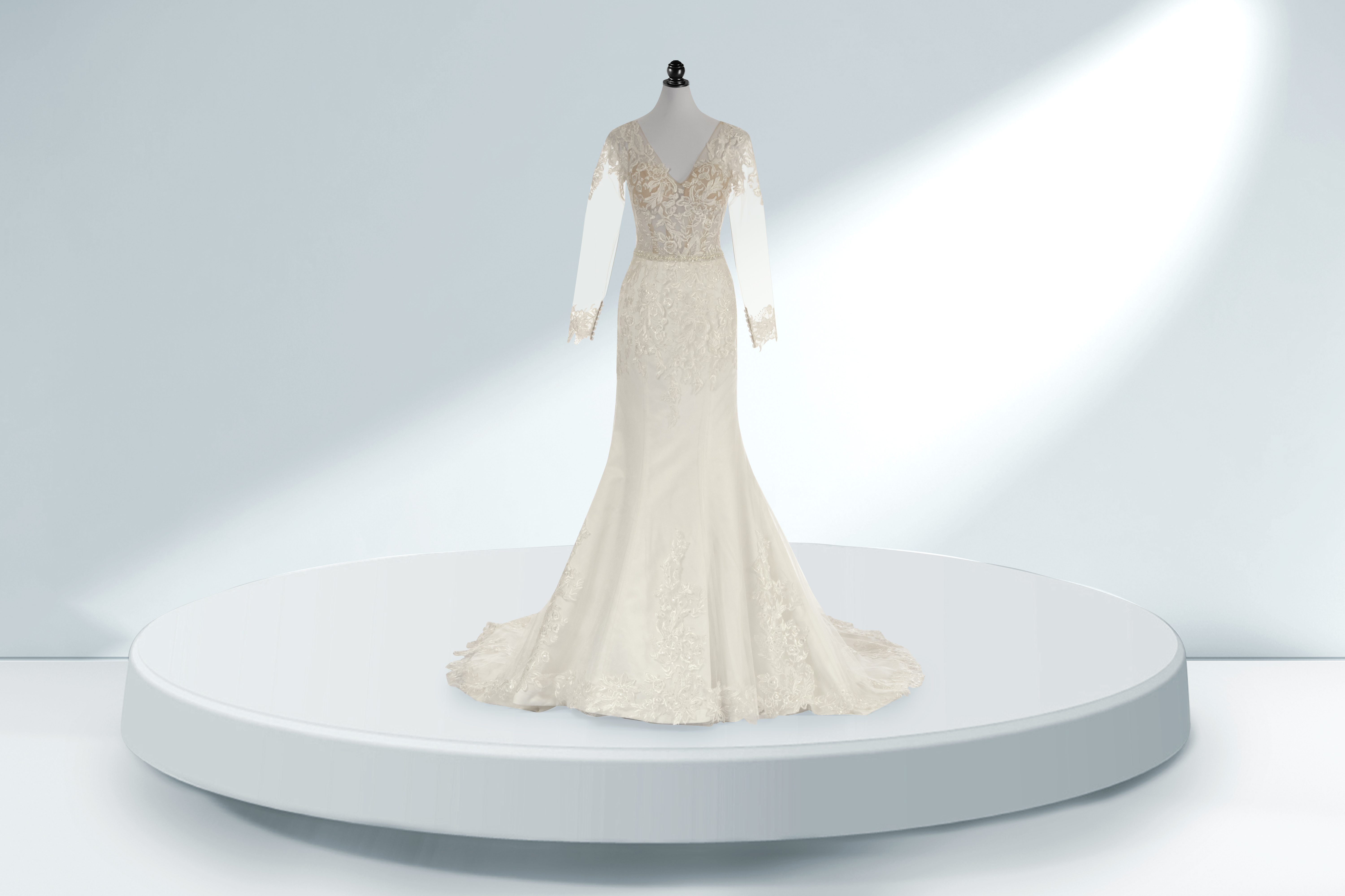 Vestido de novia elegante