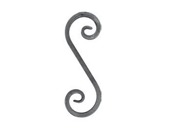 Voliuta "S" formos 