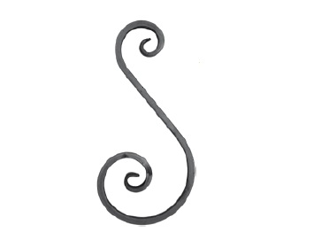 Voliuta "S" formos 