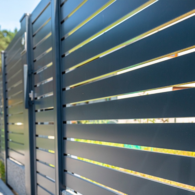 Aliuminio tvora "Zebras"