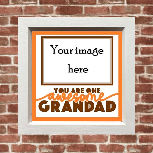 Awesome Grandad Photo Frame