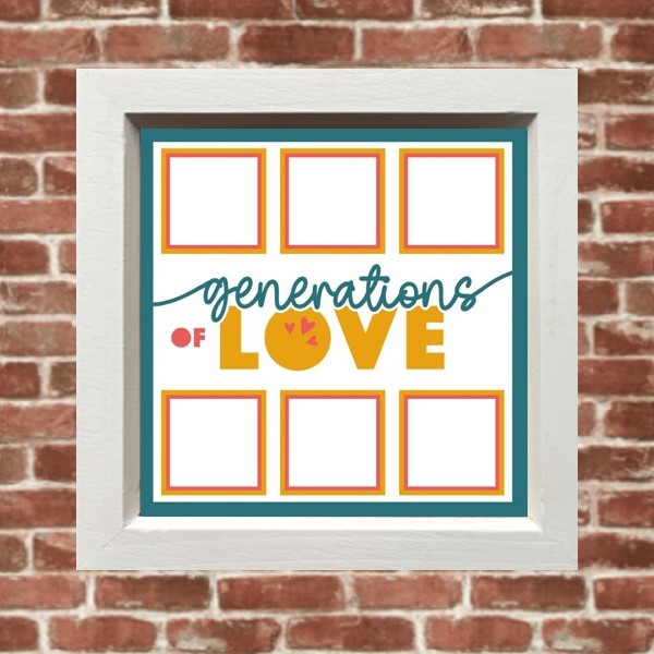 Generations of Love Photo Frame