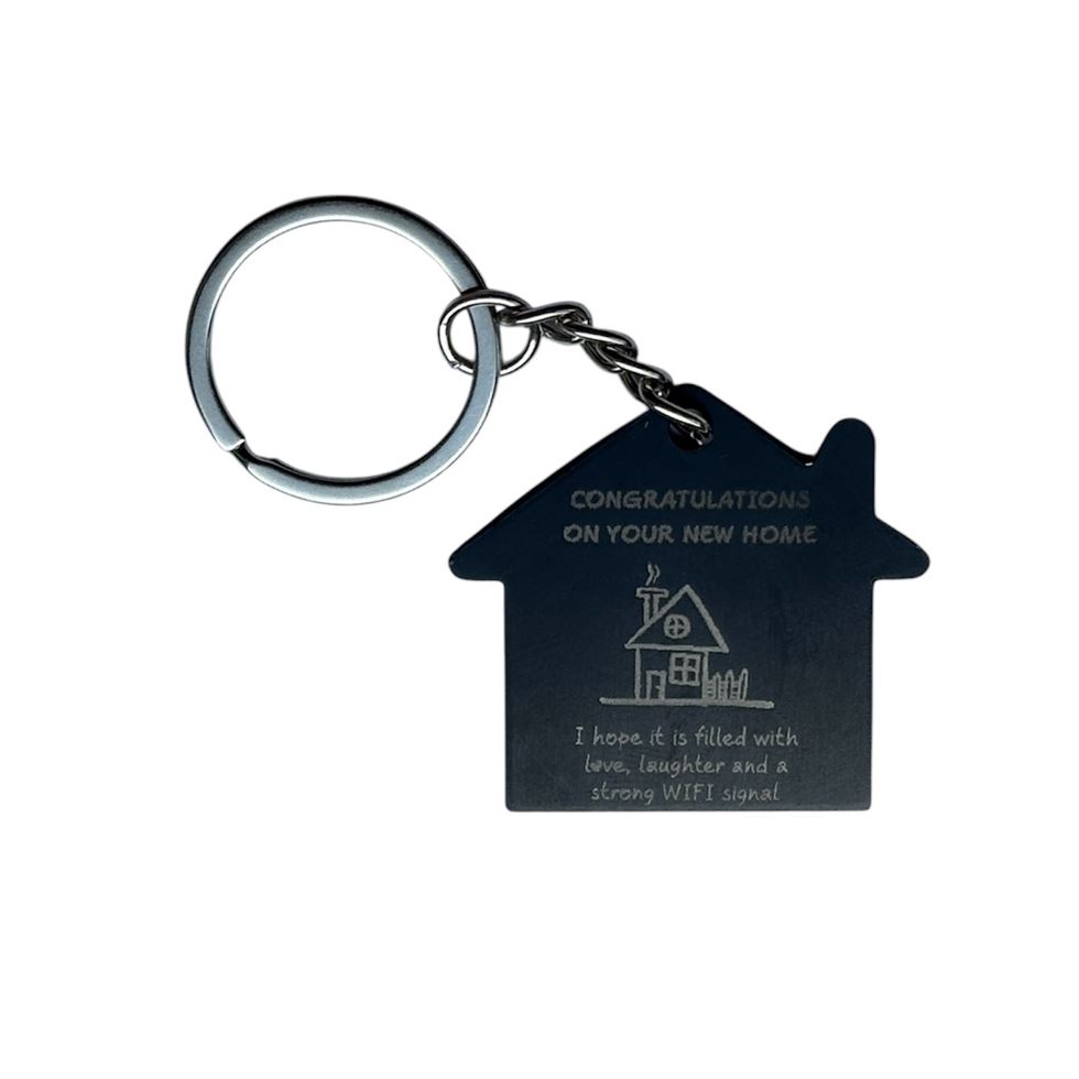 House-shaped Keychain