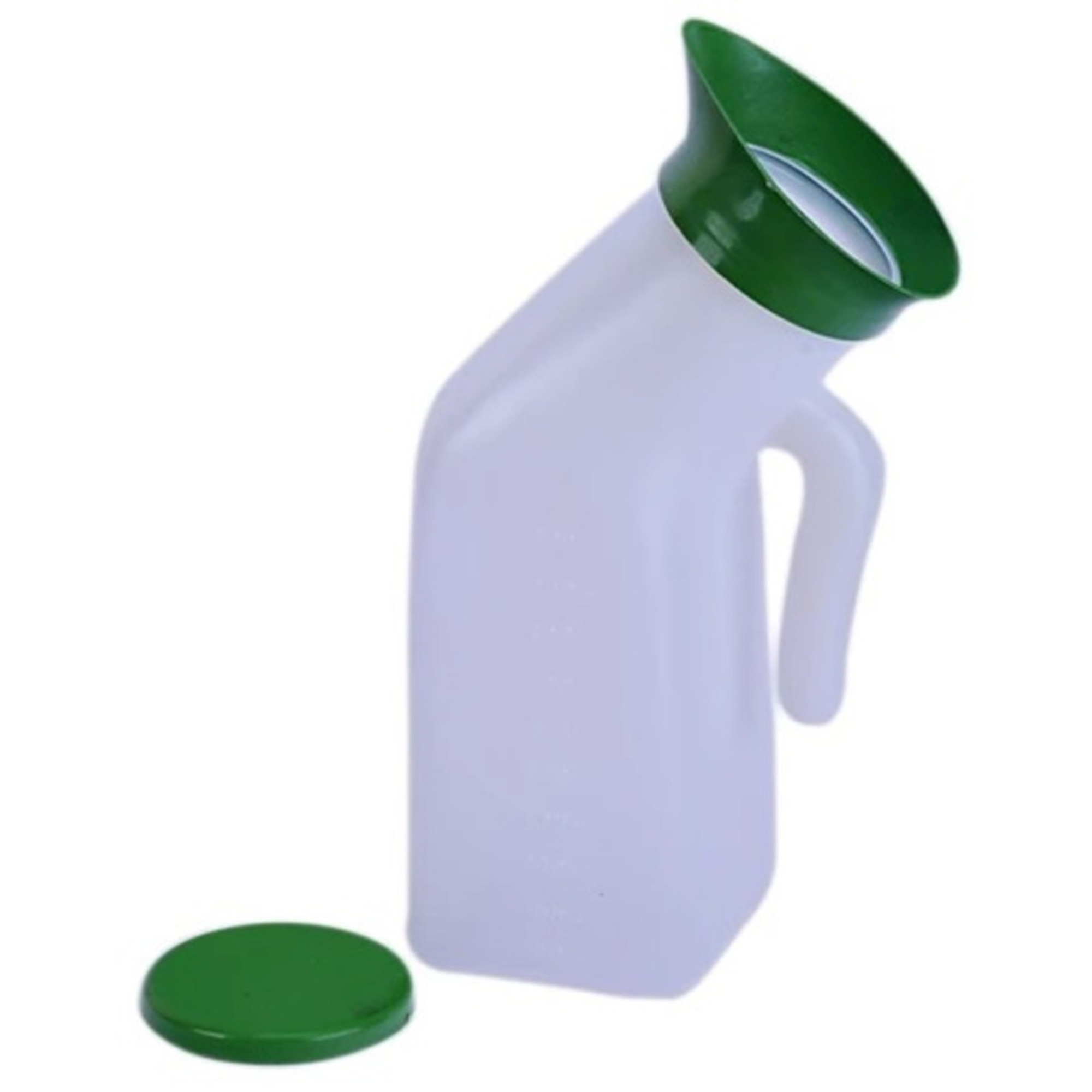 Agarwals Urine Pot Plastic with Lid Male/Female 
