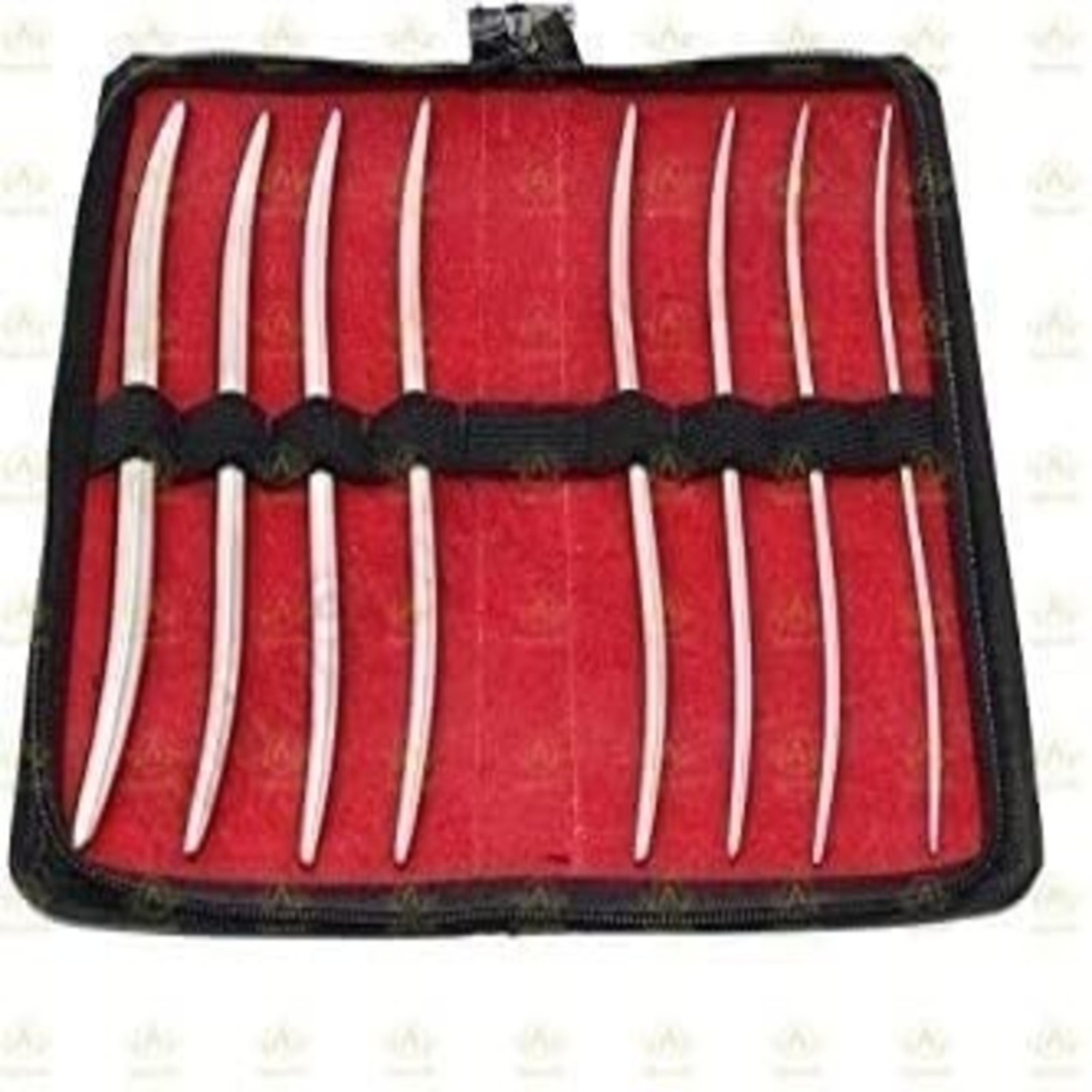 Agarwals Hegars Dialator Set Of 8 Stainless Steel With Pouch