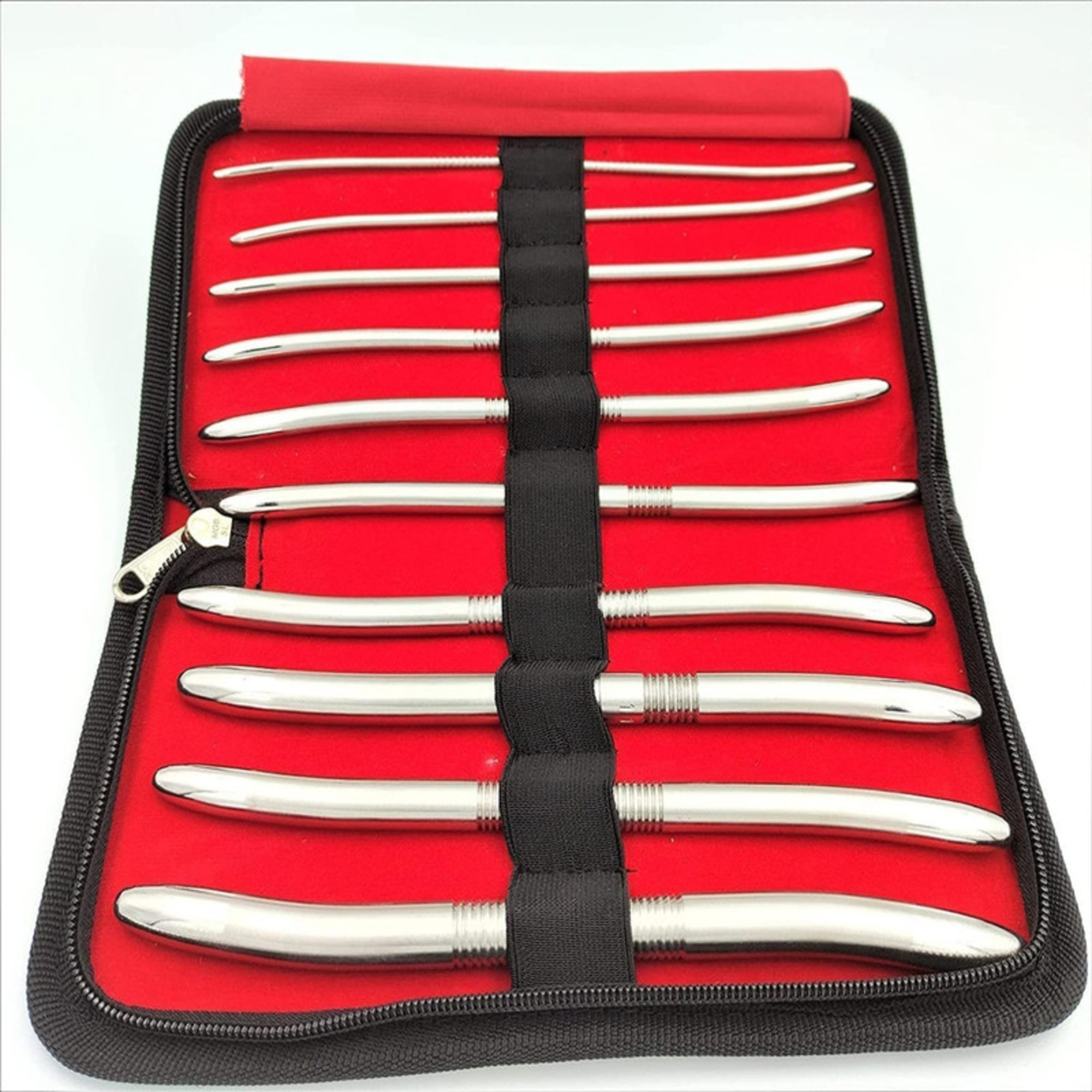 Agarwals Hegars Dialator Set Of 10 Stainless Steel With Pouch