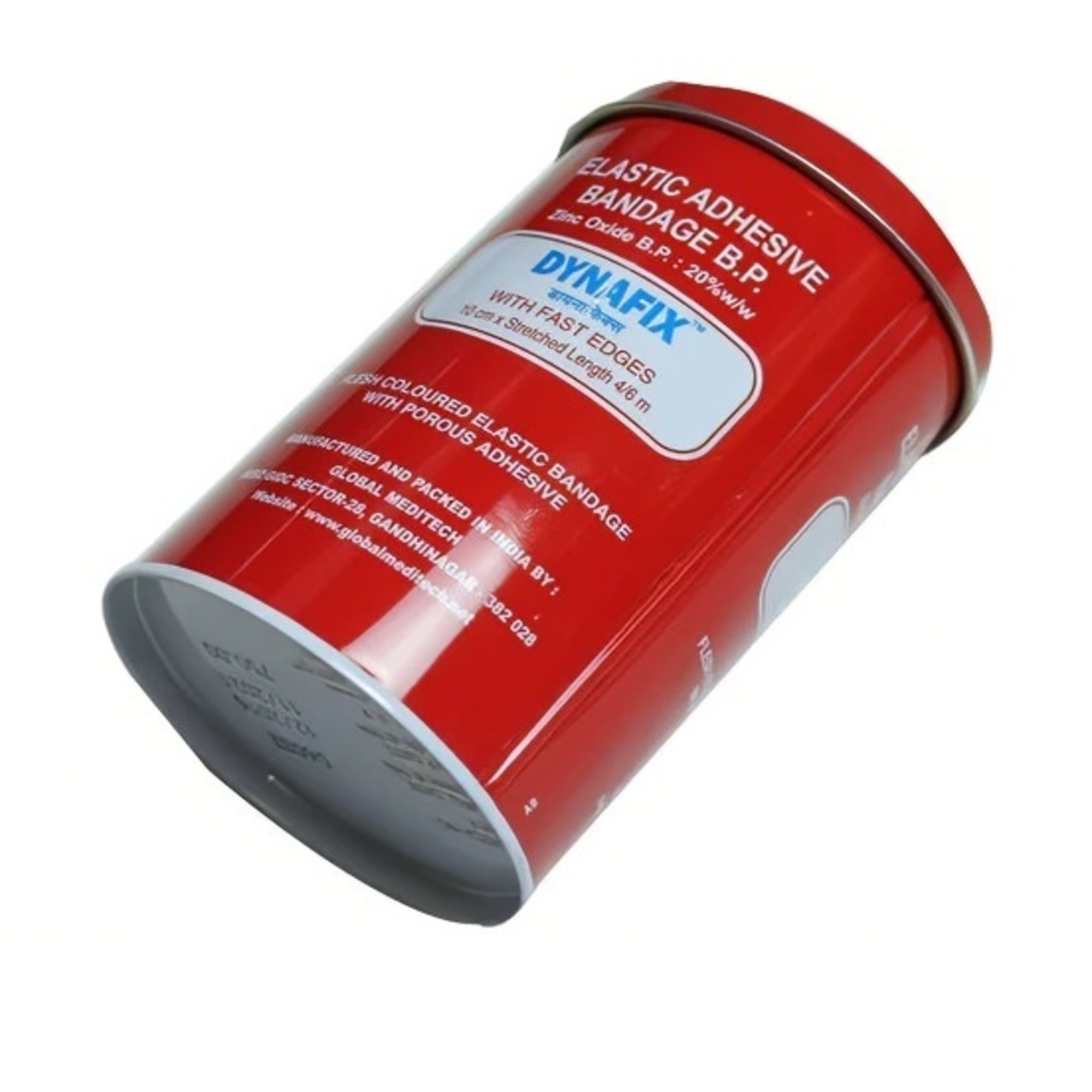 DYNAFIX Elastic Adhesive Bandage B.P. 10 CM X Stretched Length 4/6 M